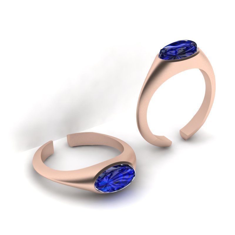 3d-model stone ring map 3D print model_6