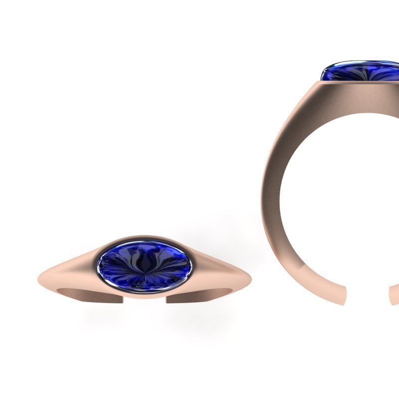 3d-model stone ring map 3D print model_7