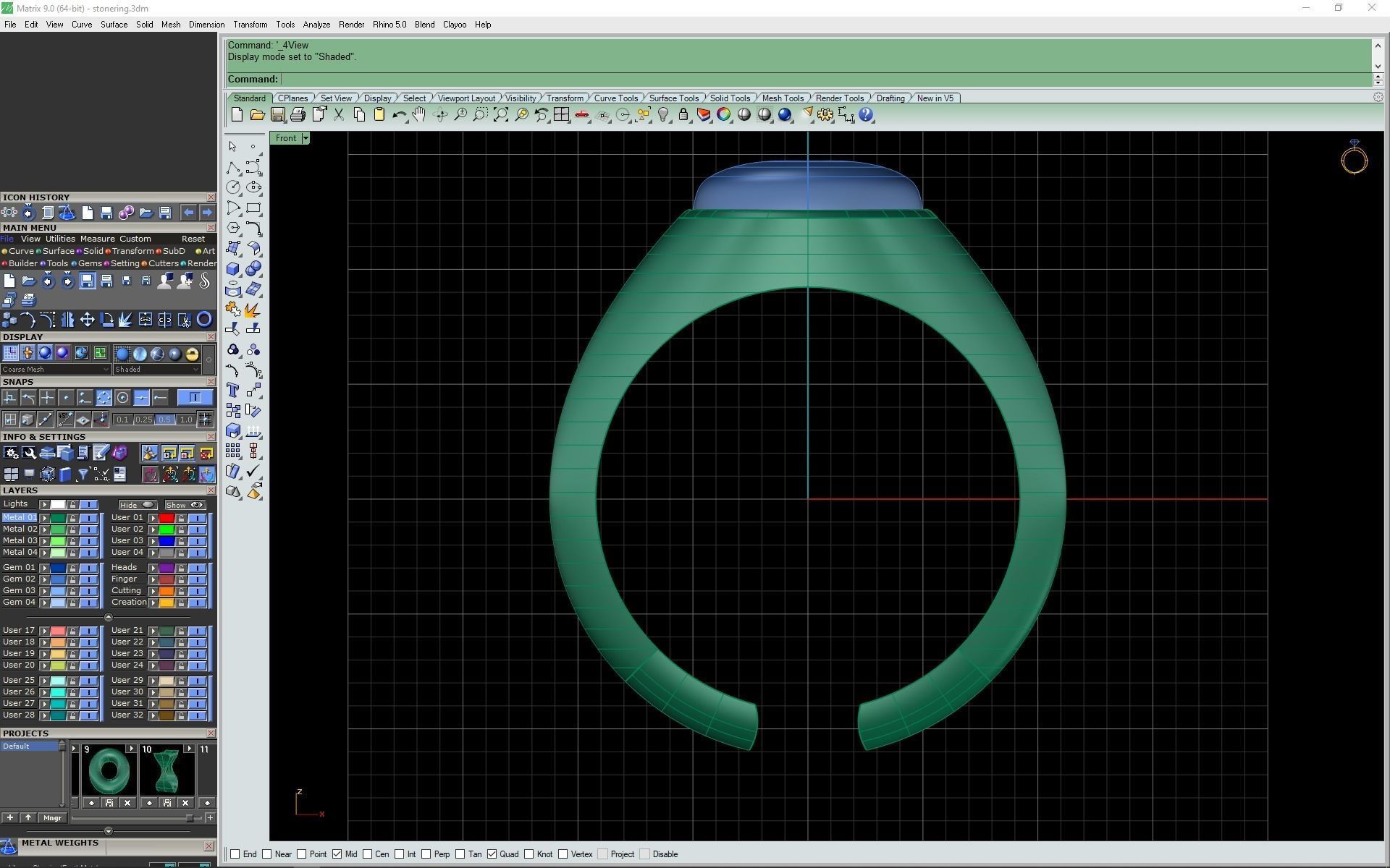 3d-model stone ring map 3D print model_15