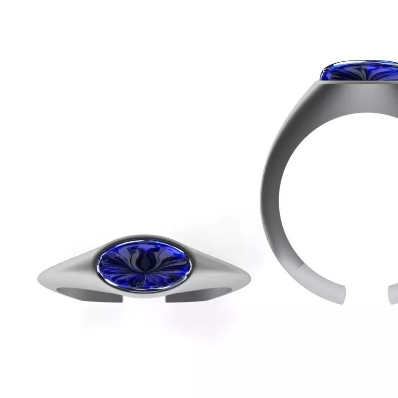 3d-model stone ring map 3D print model_0