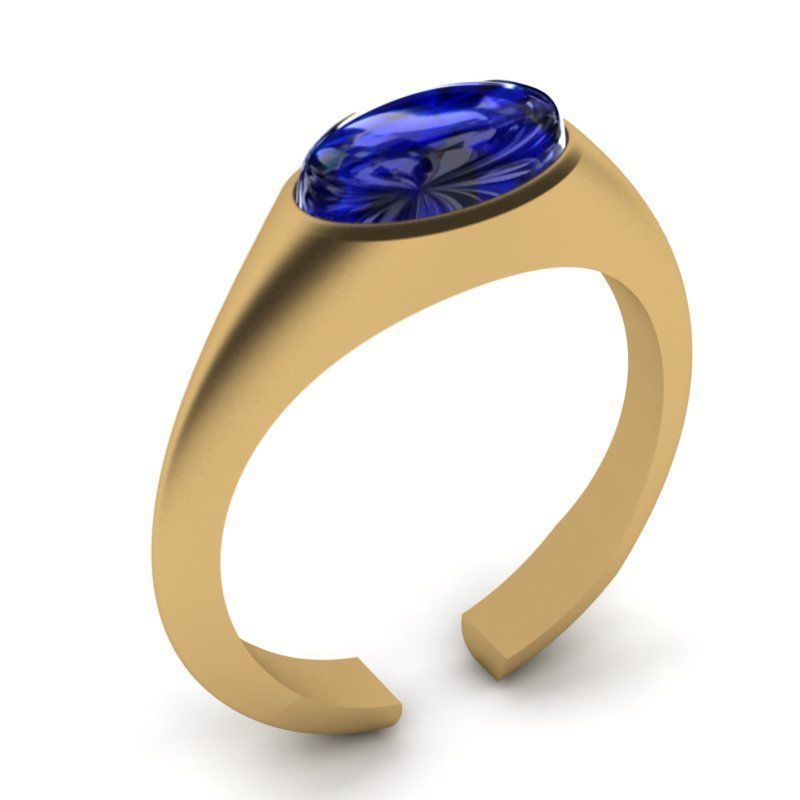 3d-model stone ring map 3D print model_9