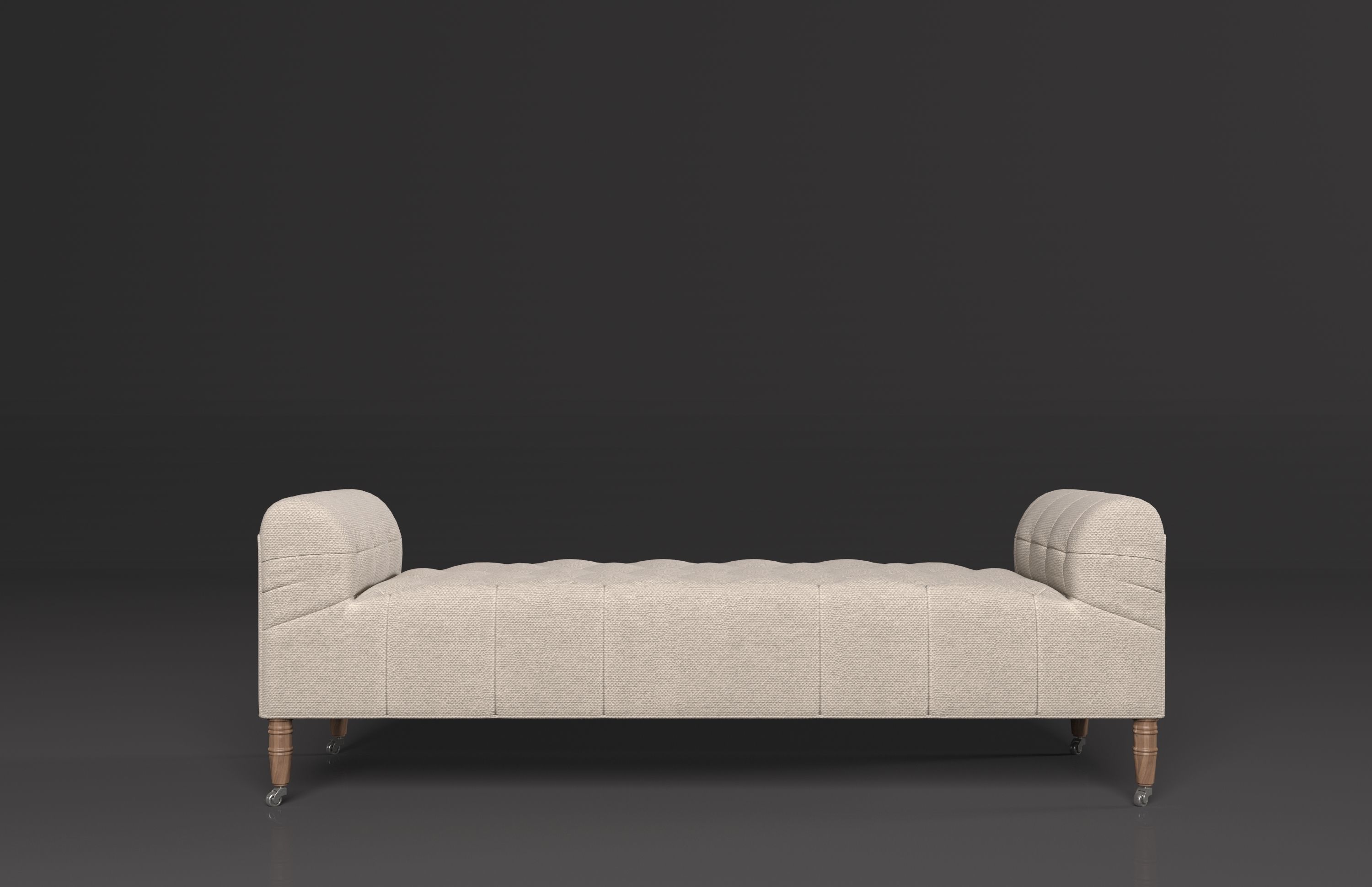 CAMILLE TUFTED SETTEE 3D models 3D model_1