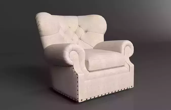 CHURCHILL SWIVEL CHAIR 3D model