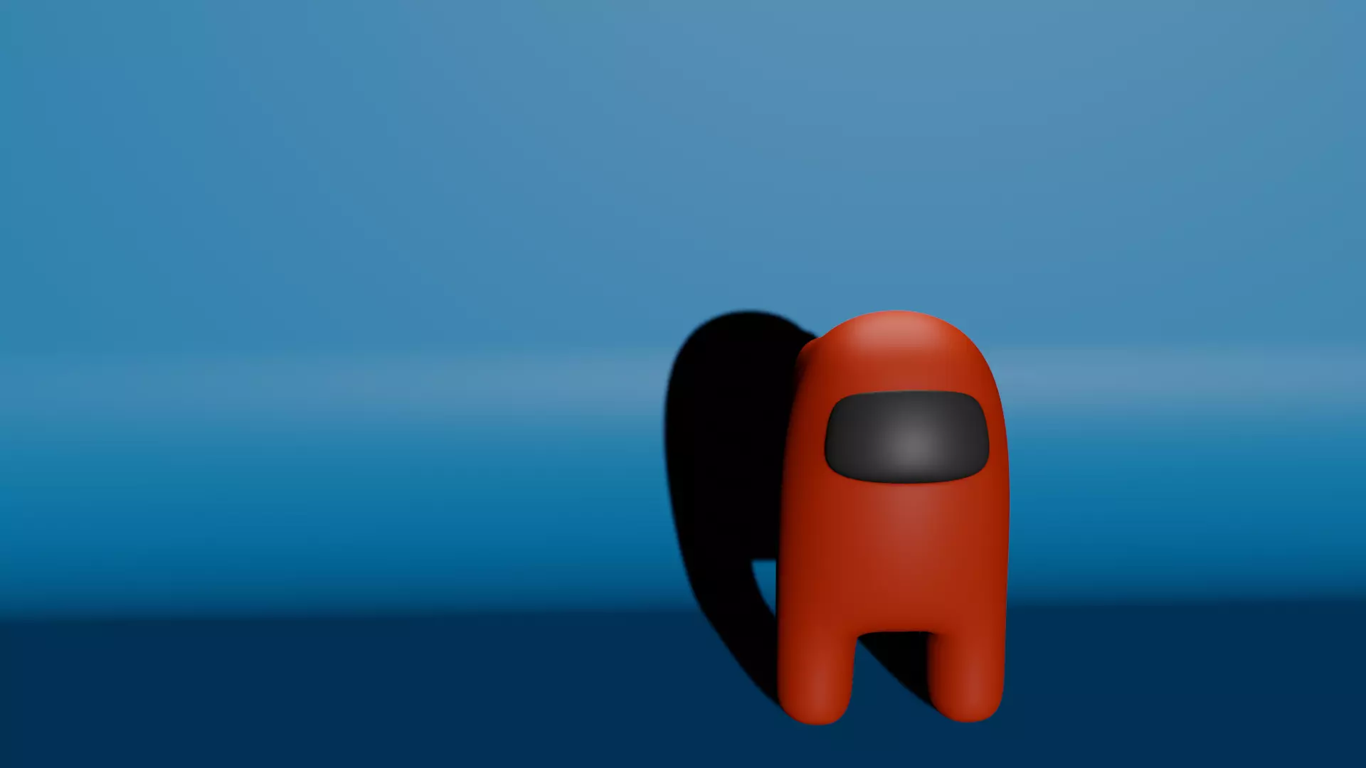 Among us Game Character Free 3D model_0