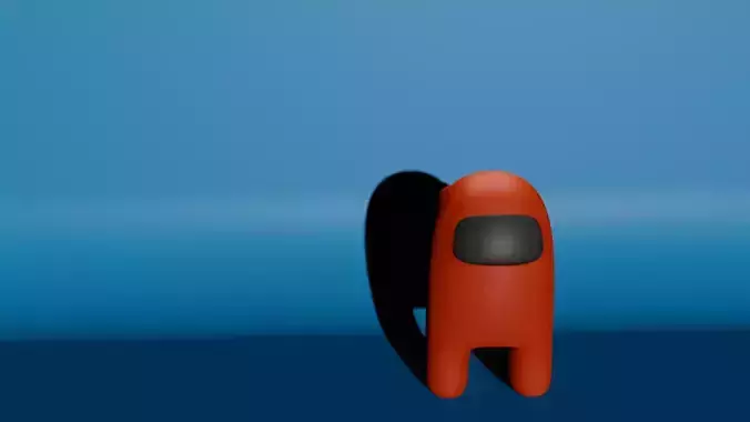 Among us Game Character Free 3D model