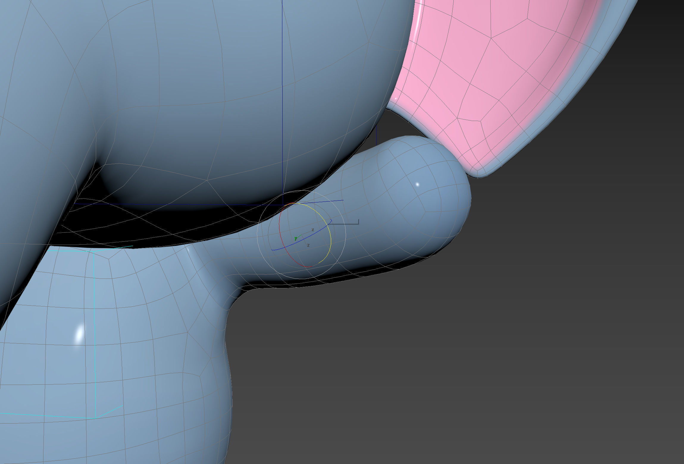 Character136 Rigged Elephant 3D model_18