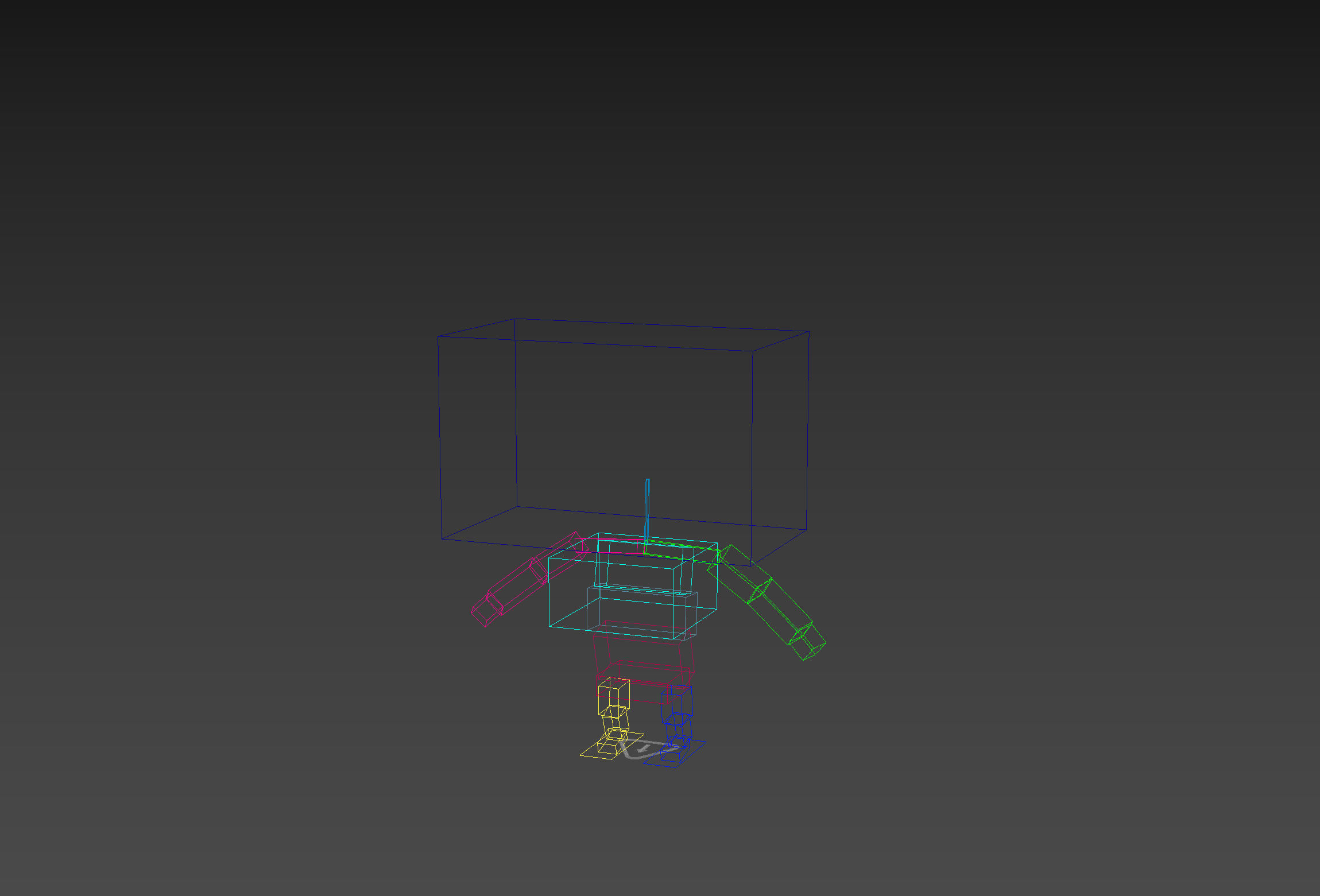 Character136 Rigged Elephant 3D model_12