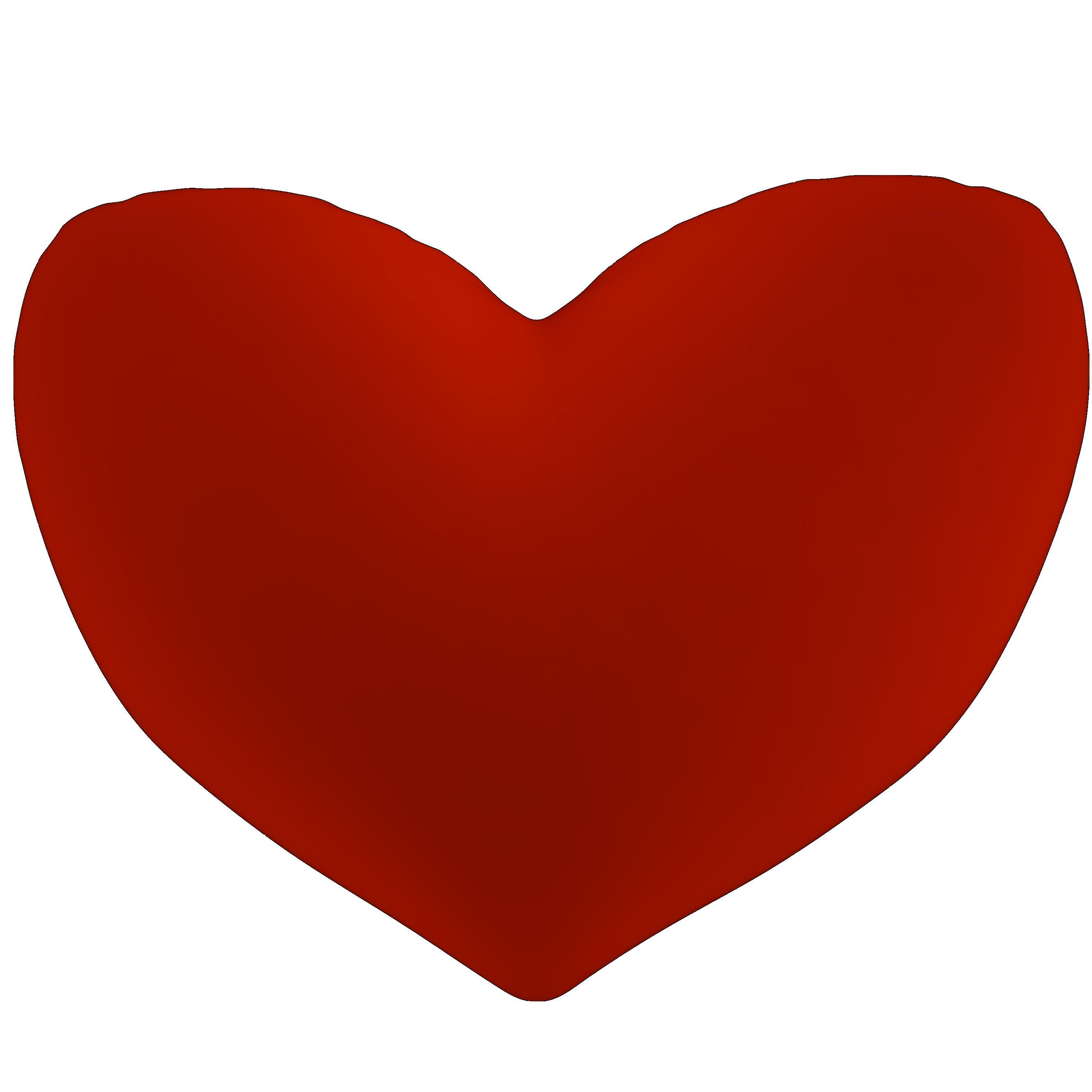 Heart Balloon 3D model_16