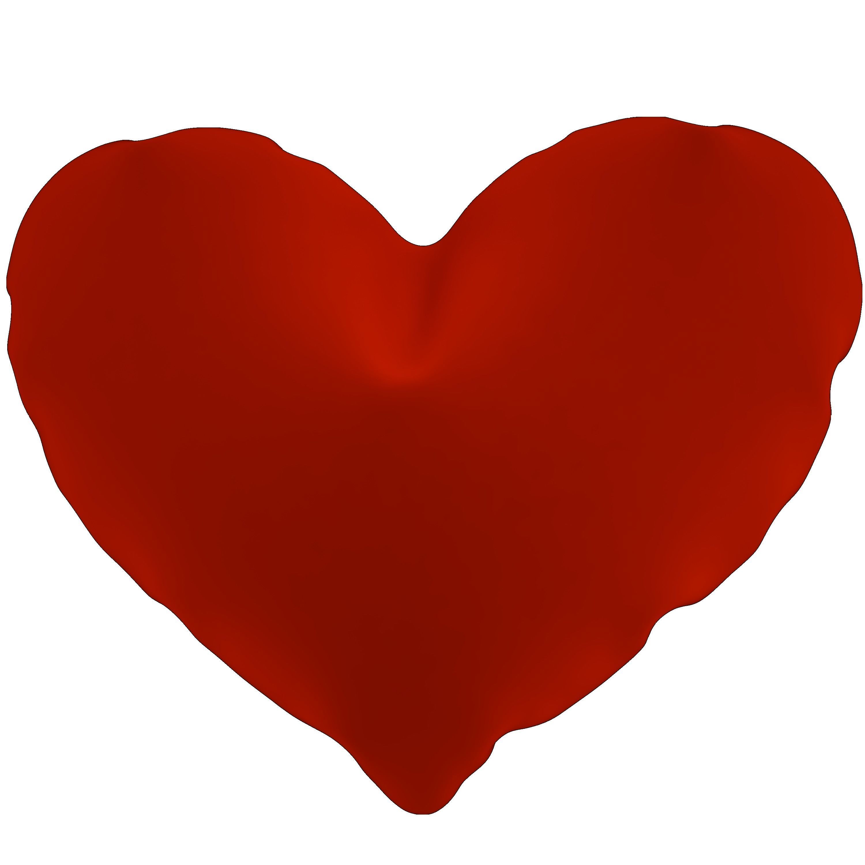 Heart Balloon 3D model_19