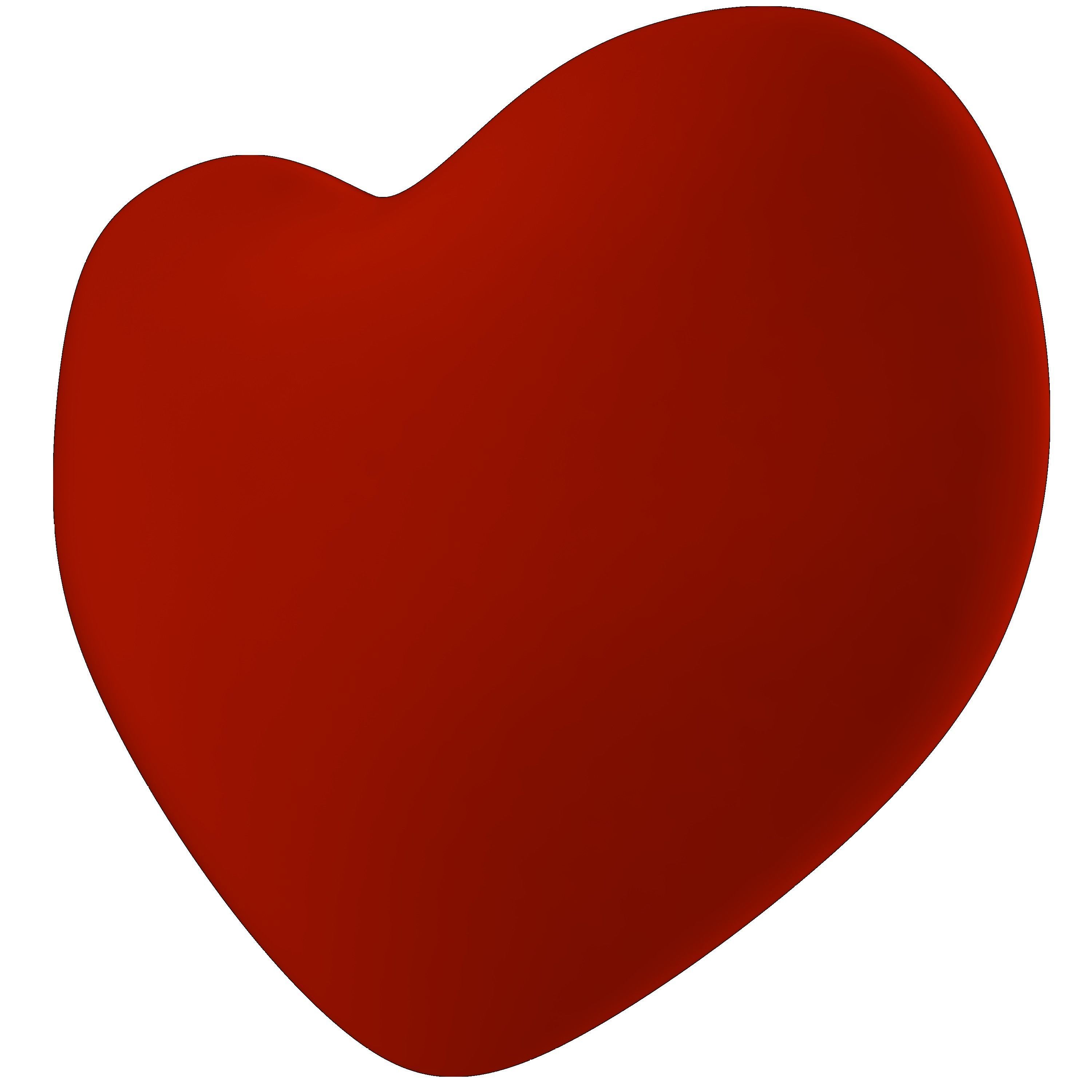 Heart Balloon 3D model_25