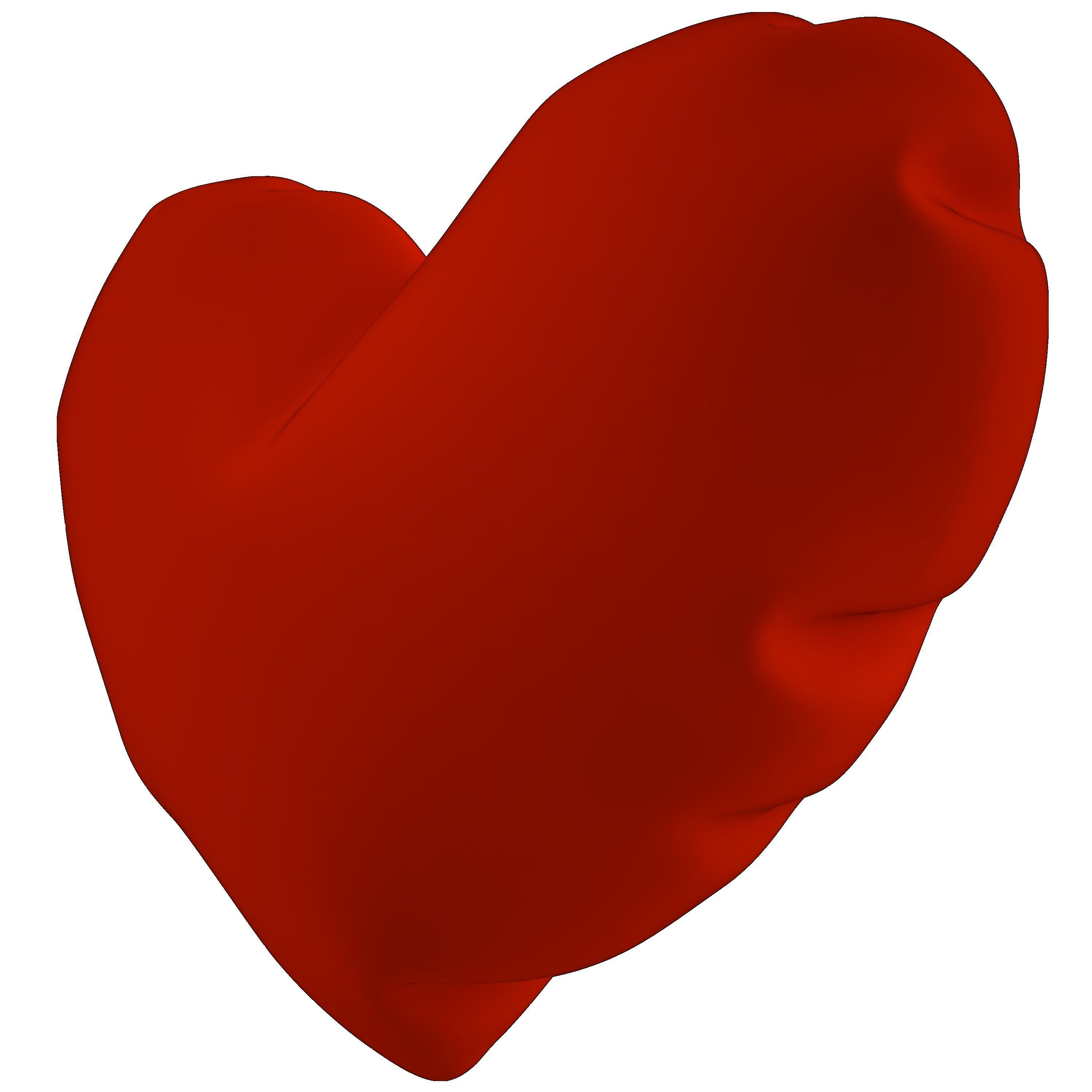 Heart Balloon 3D model_14