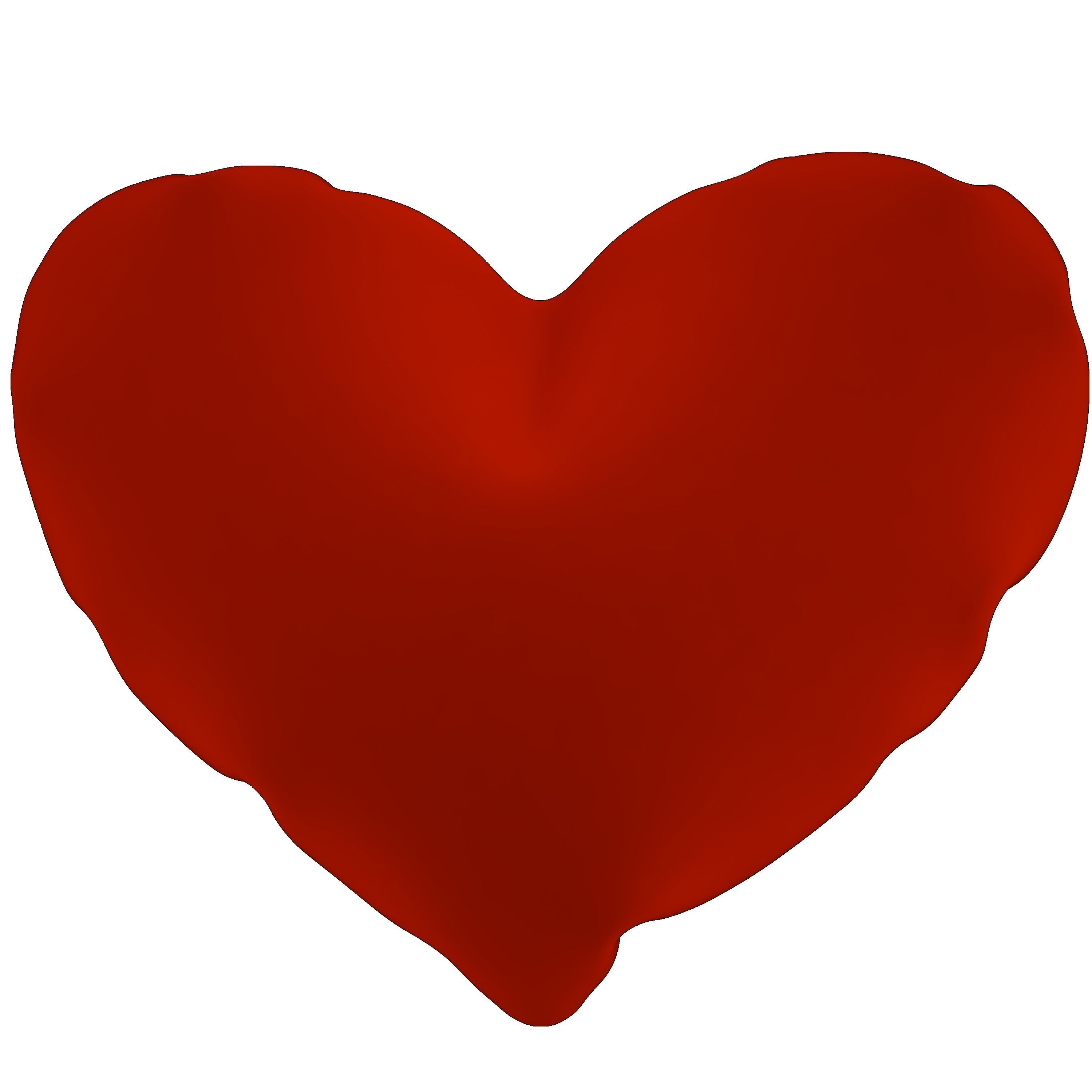 Heart Balloon 3D model_13