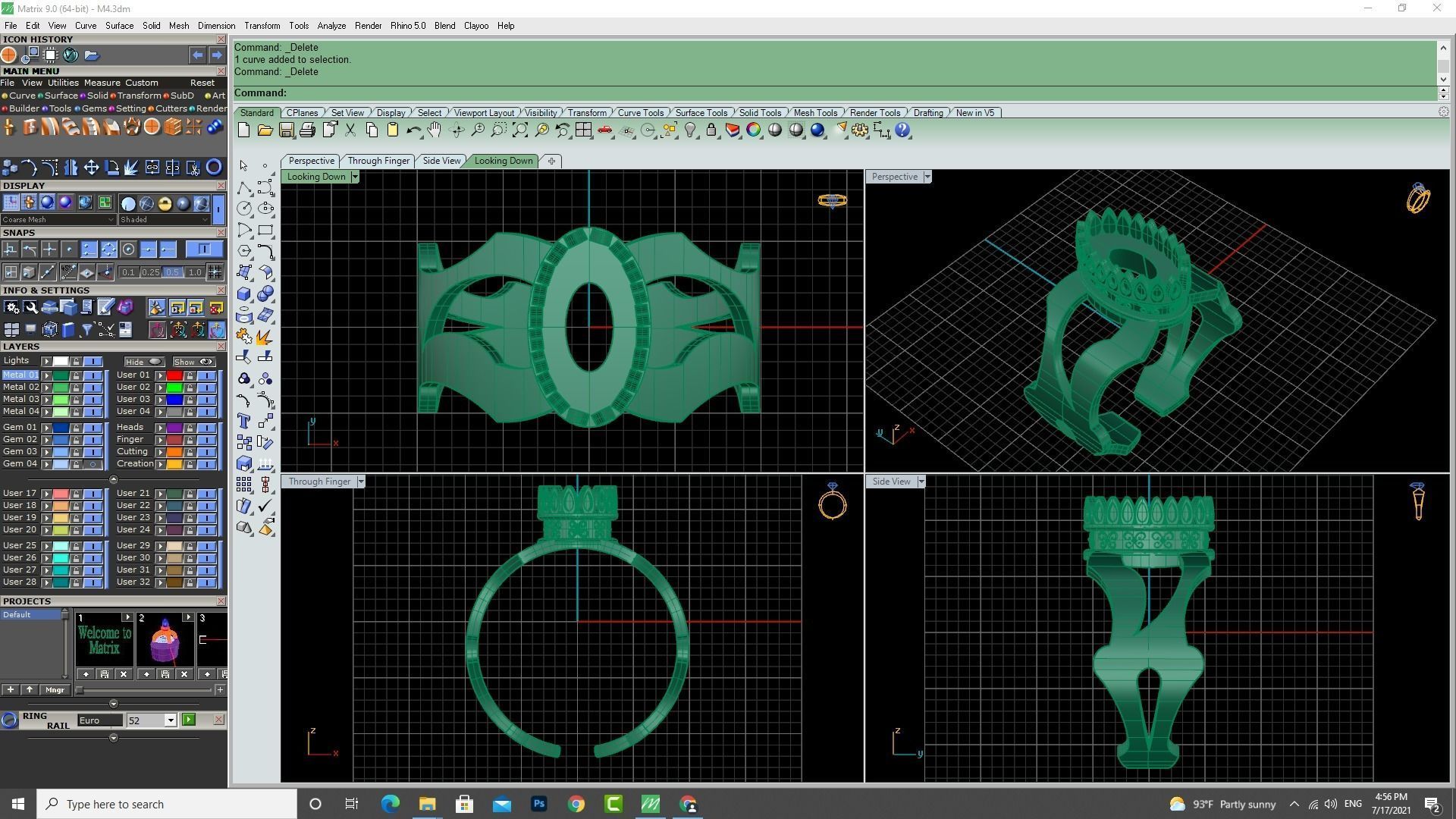 3d-model king ring 3D print model_19
