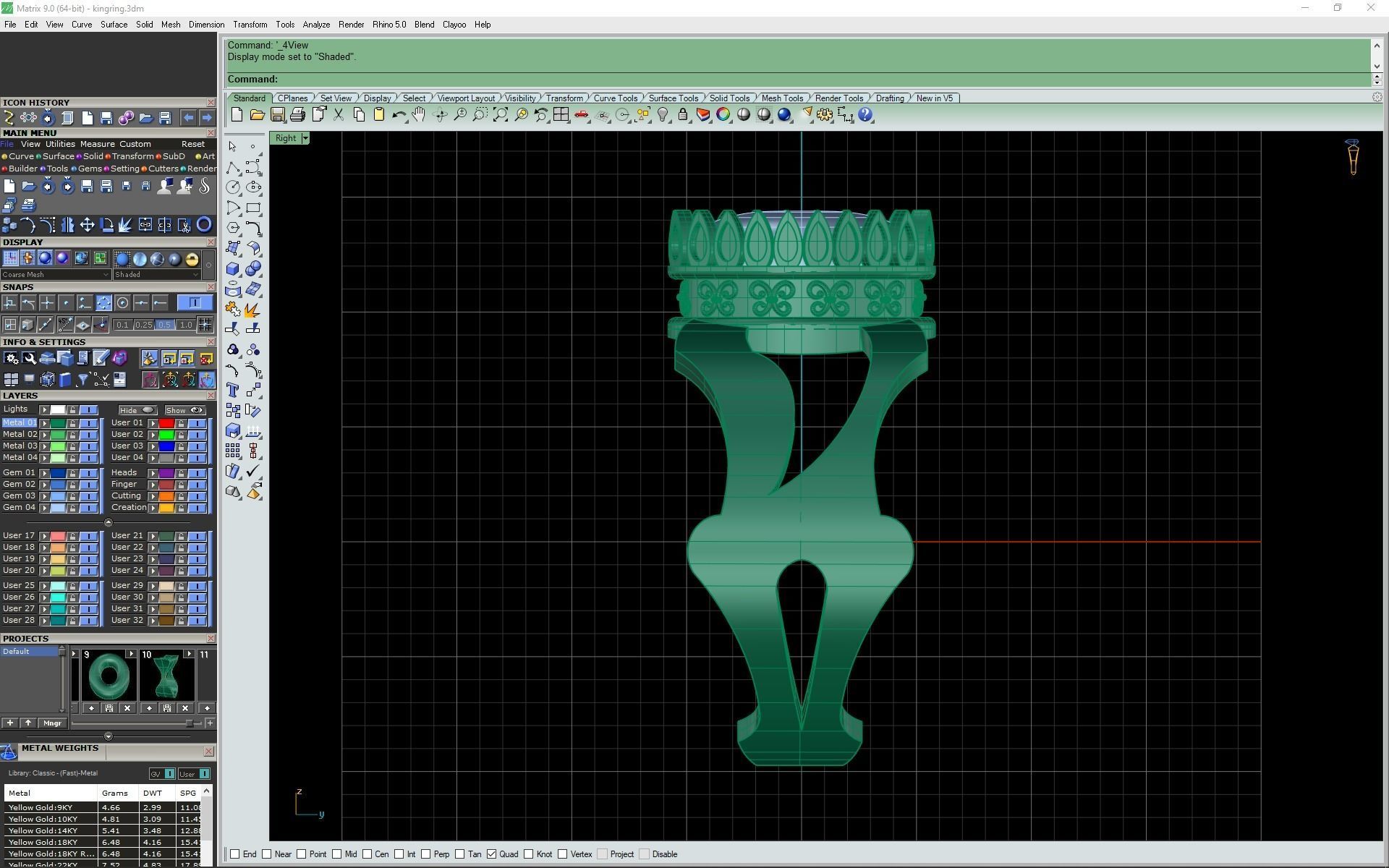 3d-model king ring 3D print model_15