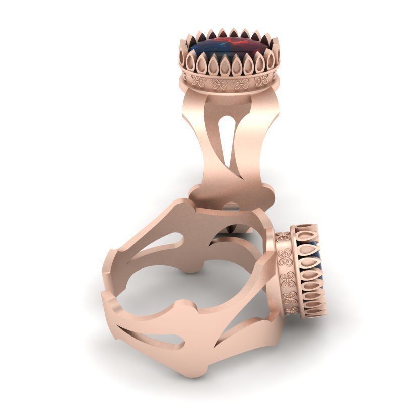 3d-model king ring 3D print model_14