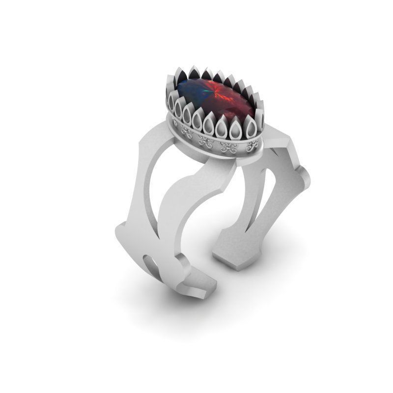 3d-model king ring 3D print model_1