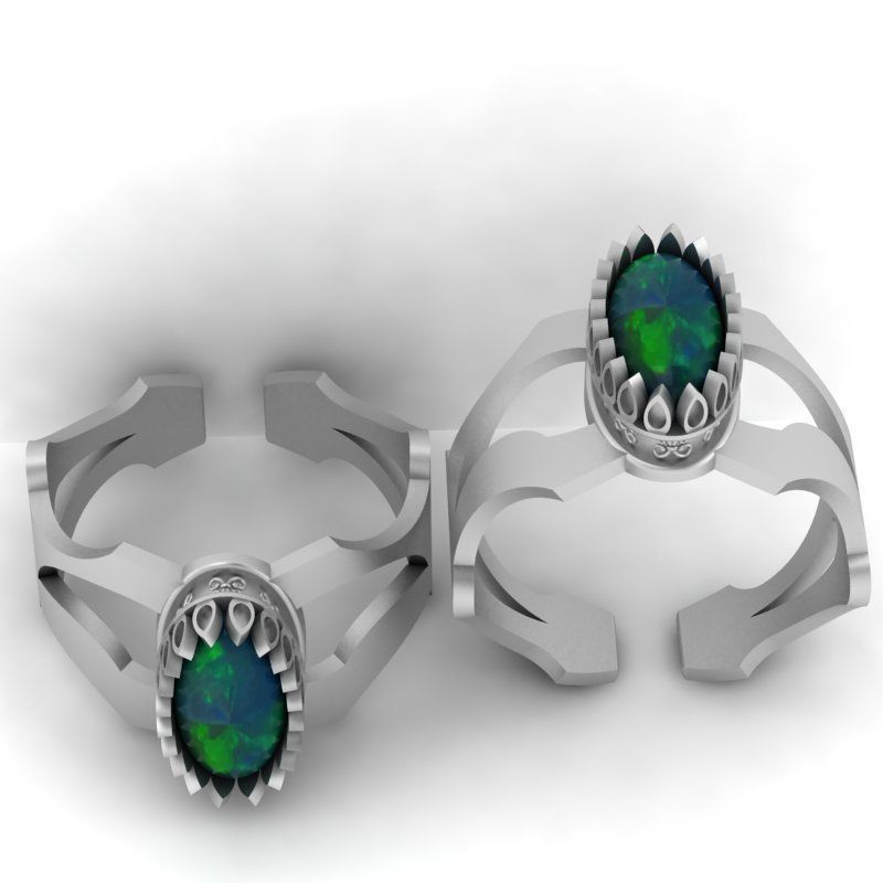 3d-model king ring 3D print model_7