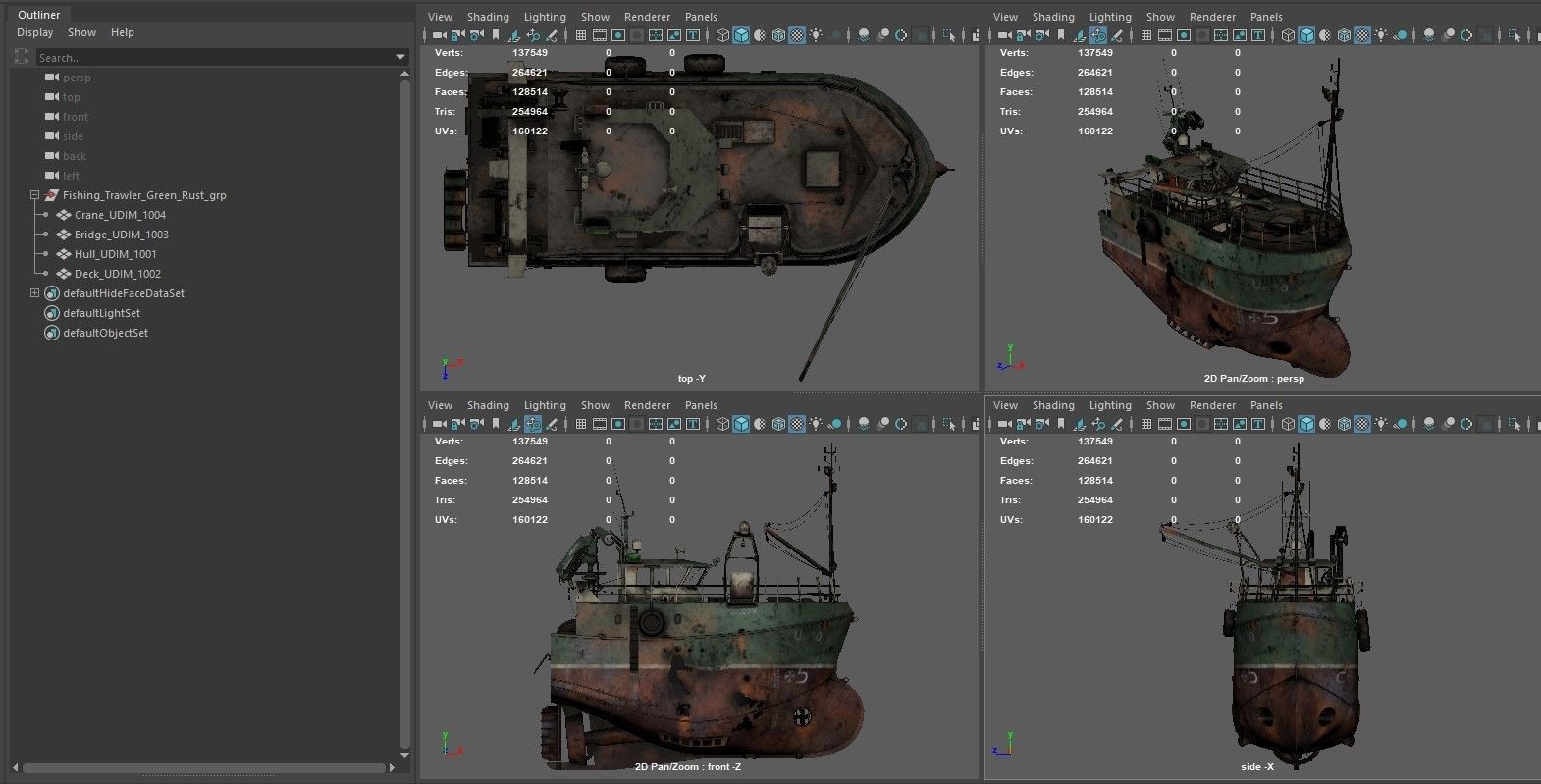 Fishing trawlers collection _8