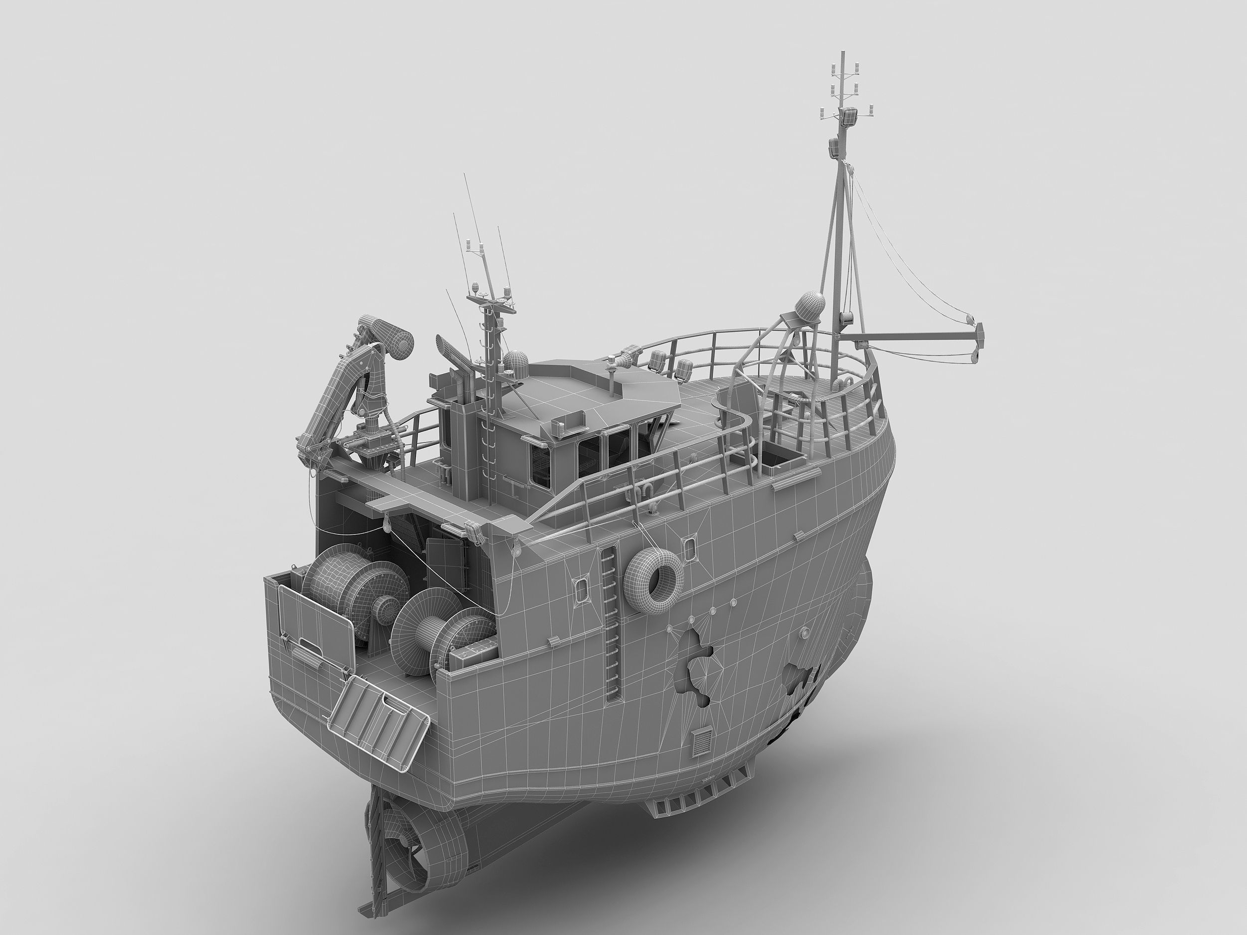 Fishing trawlers collection _64