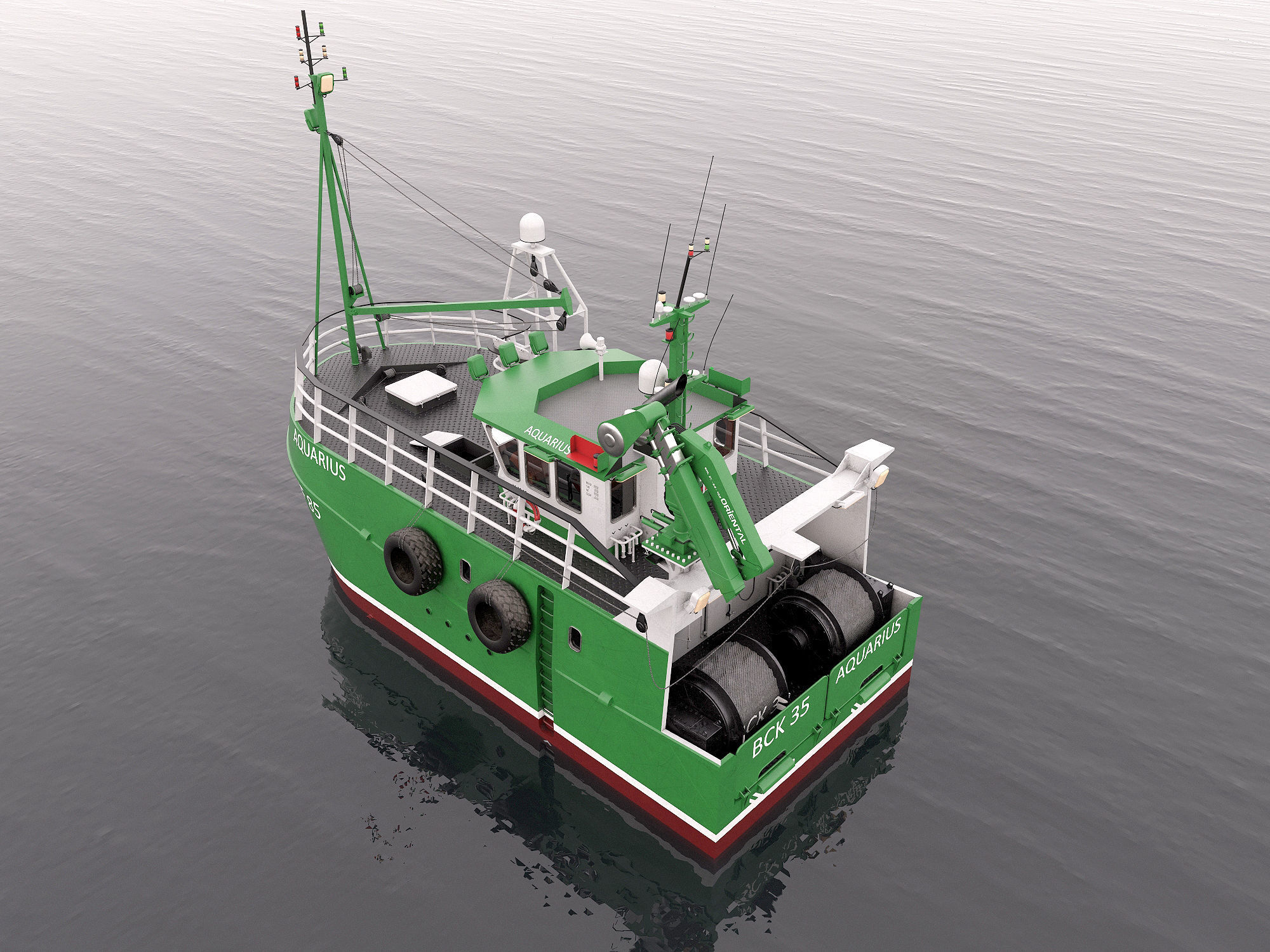 Fishing trawlers collection _45