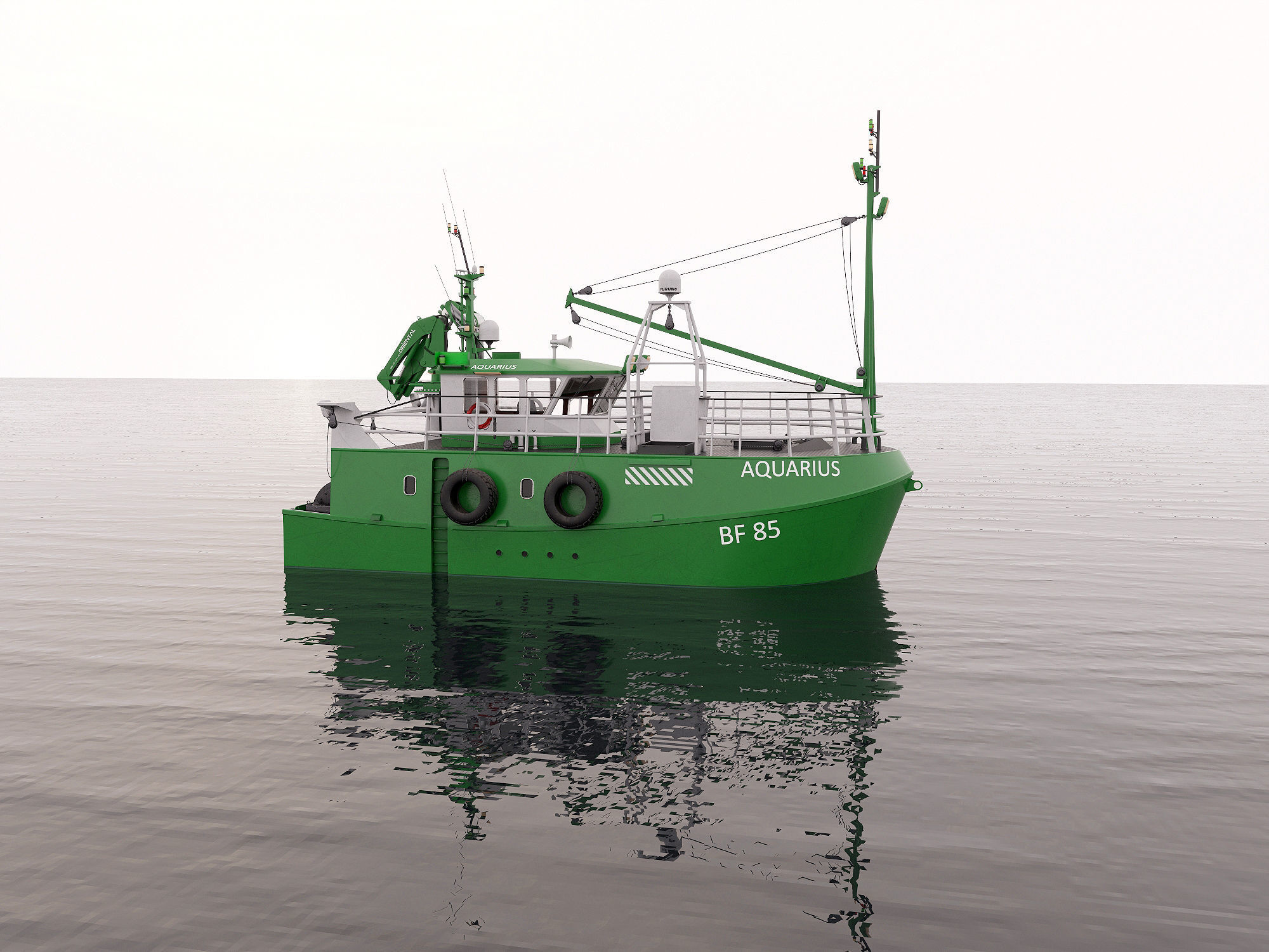 Fishing trawlers collection _42