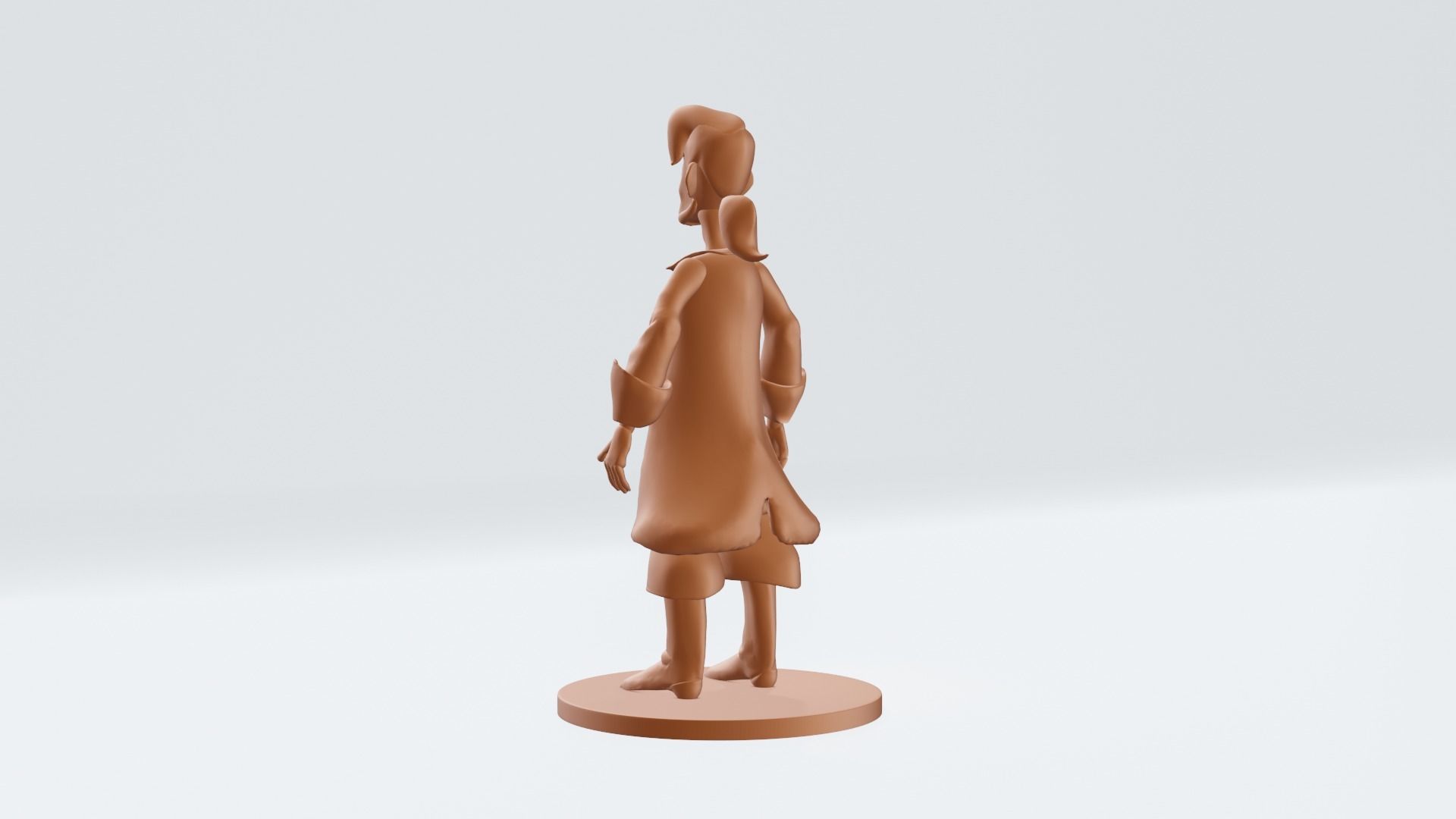 Guybrush Threepwood Mighty Pirate 3D print model_3