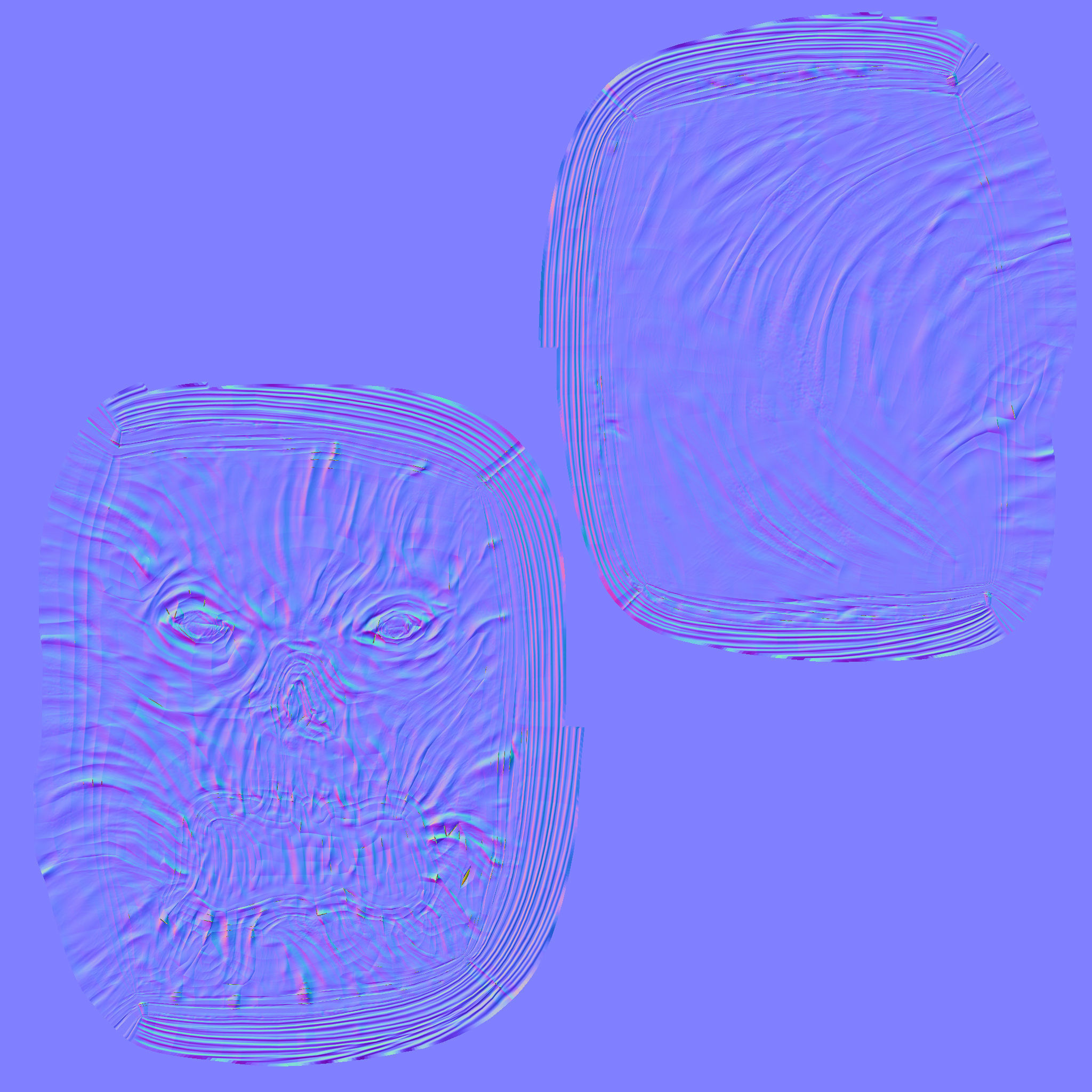 evil dead -necronomicon book-stl-obj 3D print model_19