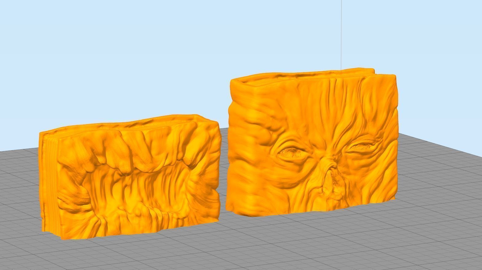 evil dead -necronomicon book-stl-obj 3D print model_6