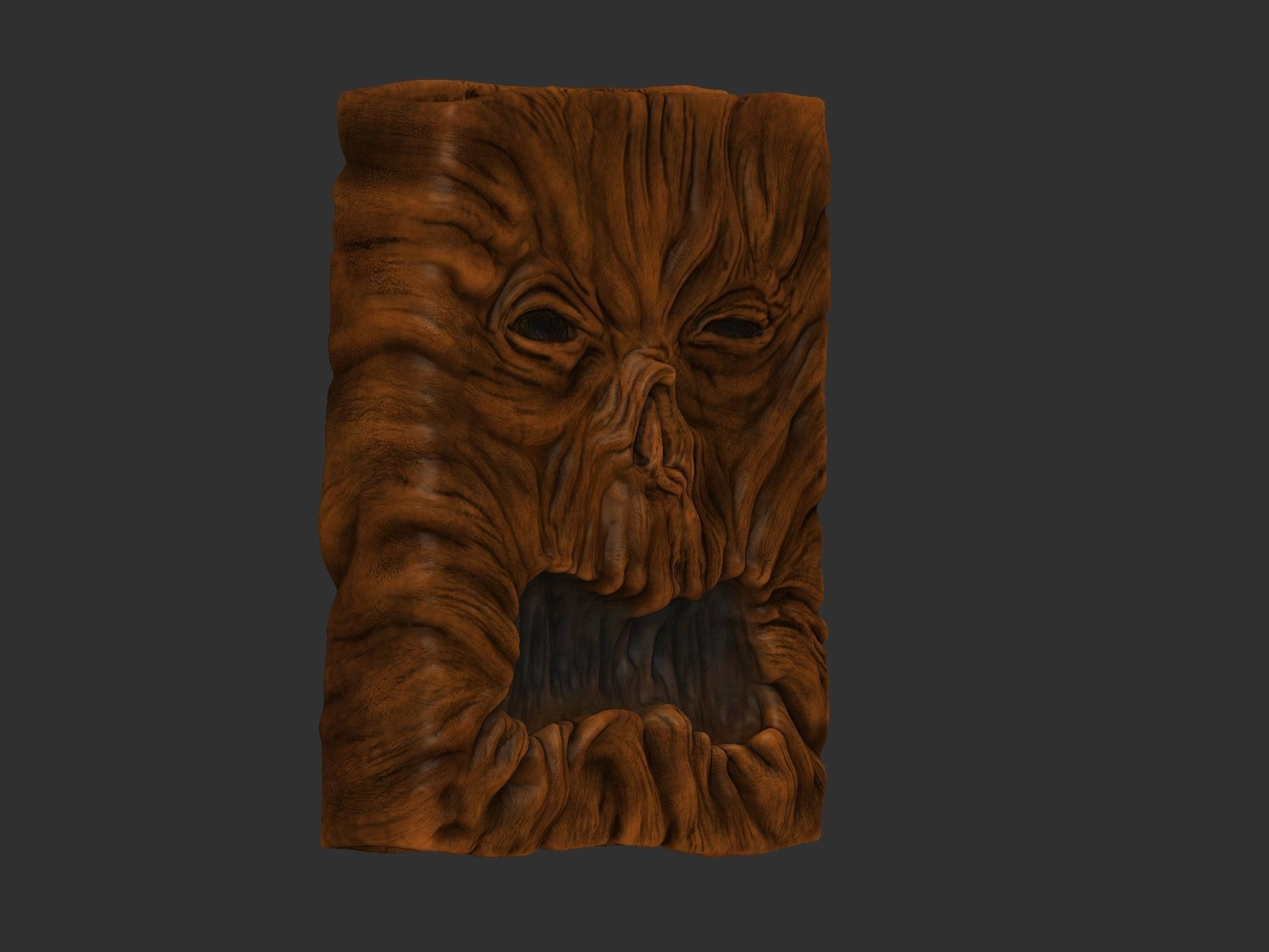 evil dead -necronomicon book-stl-obj 3D print model_12