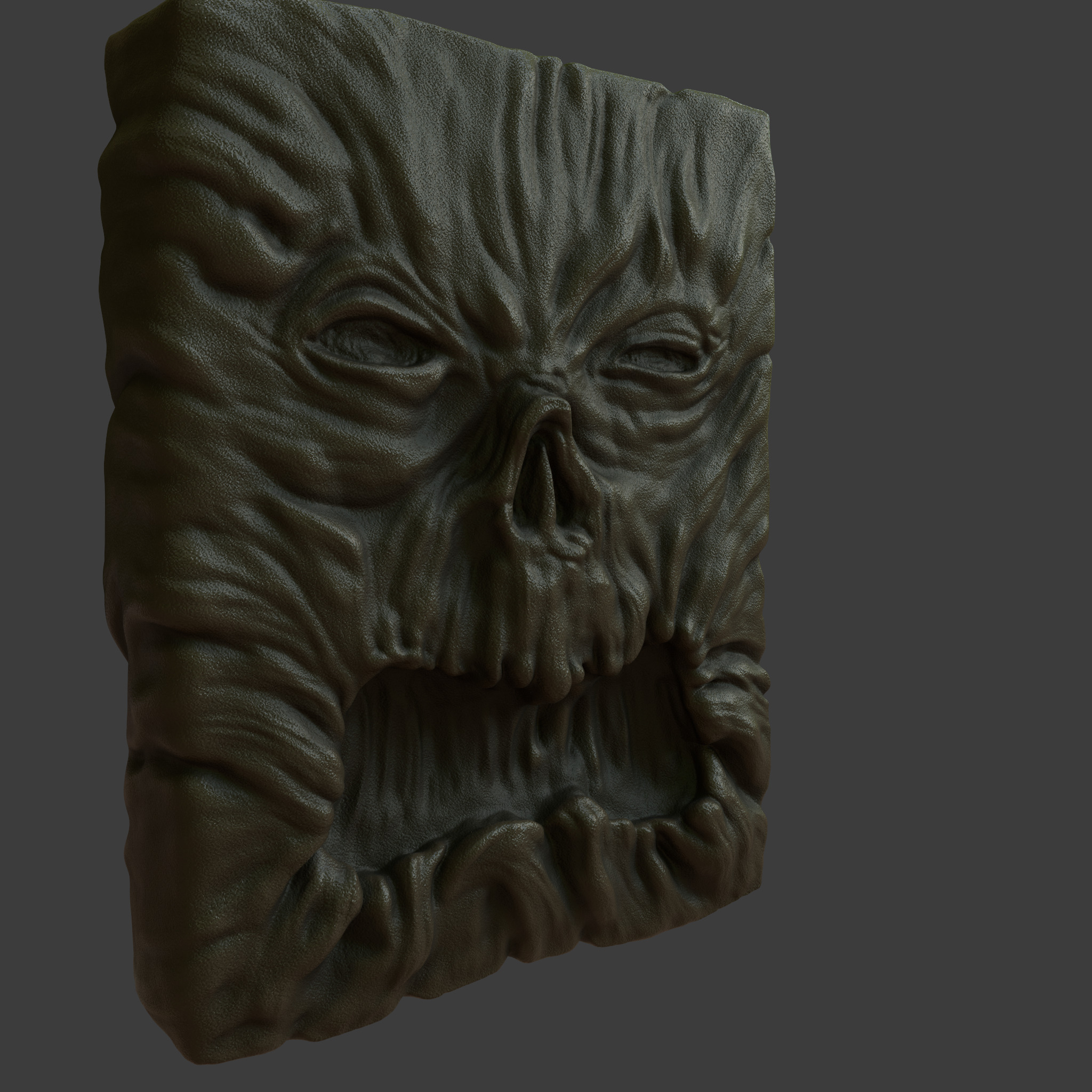 evil dead -necronomicon book-stl-obj 3D print model_1