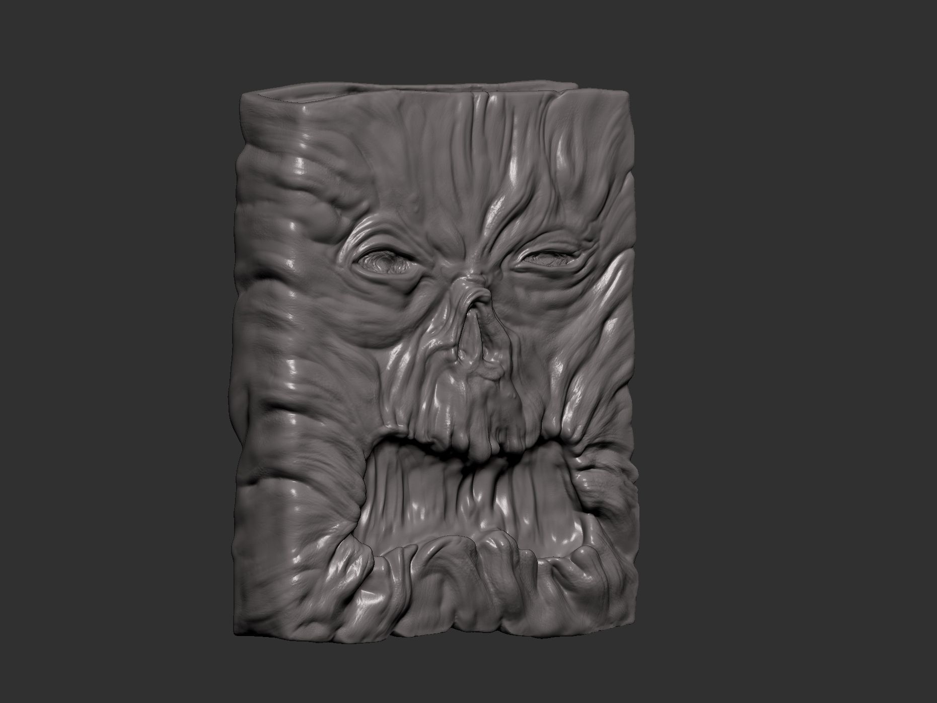 evil dead -necronomicon book-stl-obj 3D print model_3