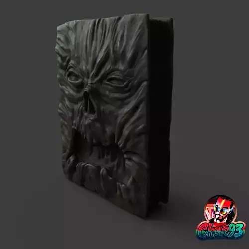 evil dead -necronomicon book-stl-obj 3D print model