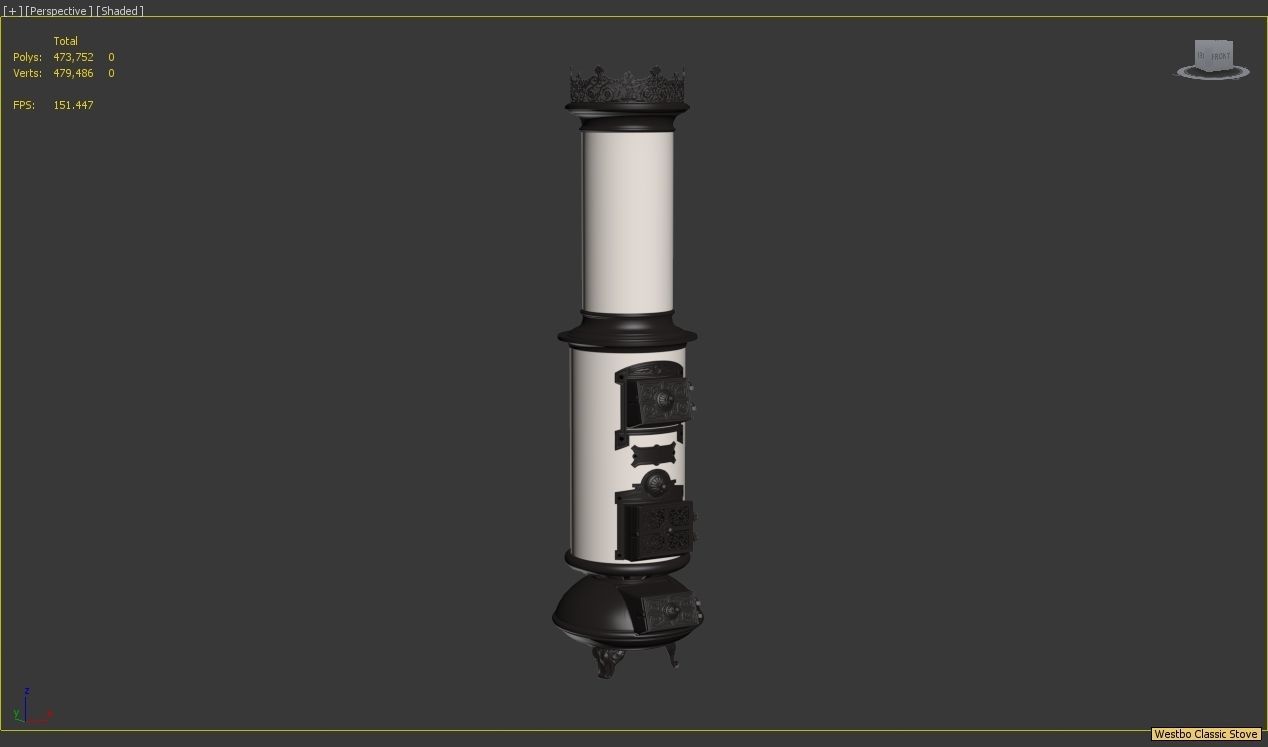 Westbo Classic Stove 3D model_5