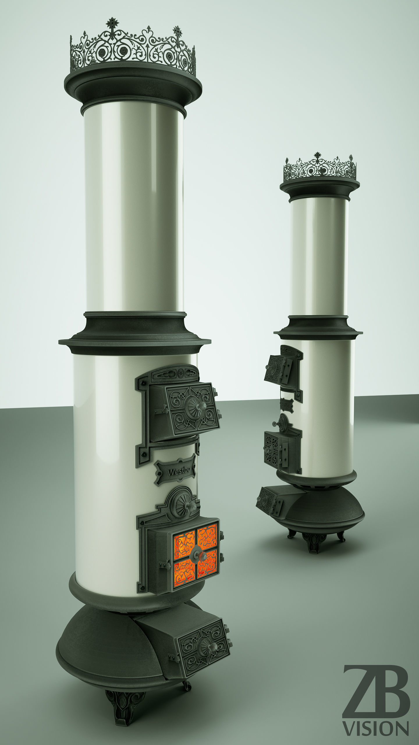 Westbo Classic Stove 3D model_6