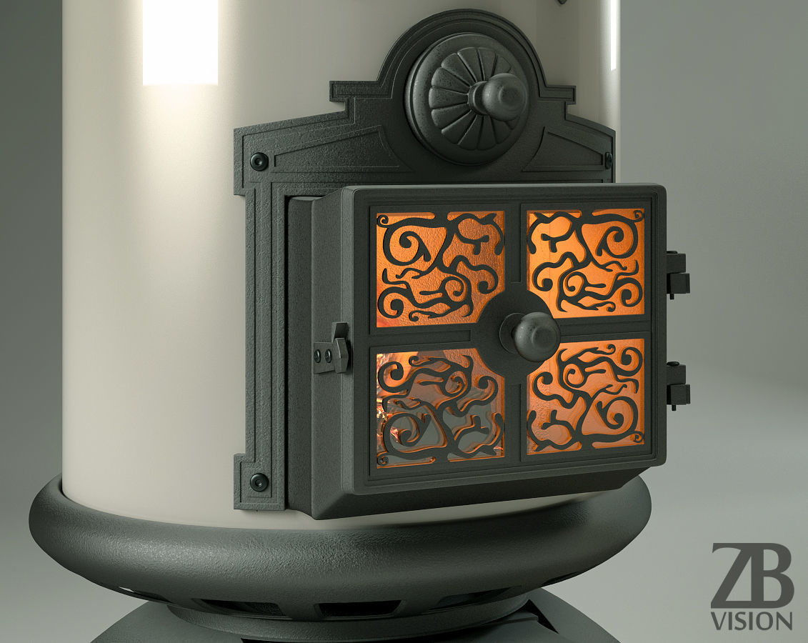 Westbo Classic Stove 3D model_2