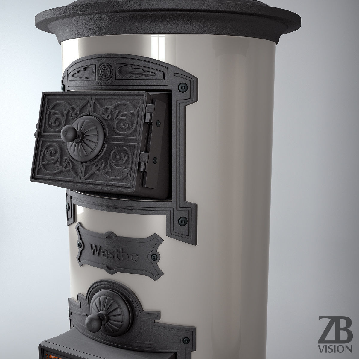 Westbo Classic Stove 3D model_4