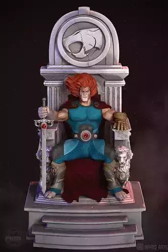 Lion-o Fanart ThunderCats 3D print model