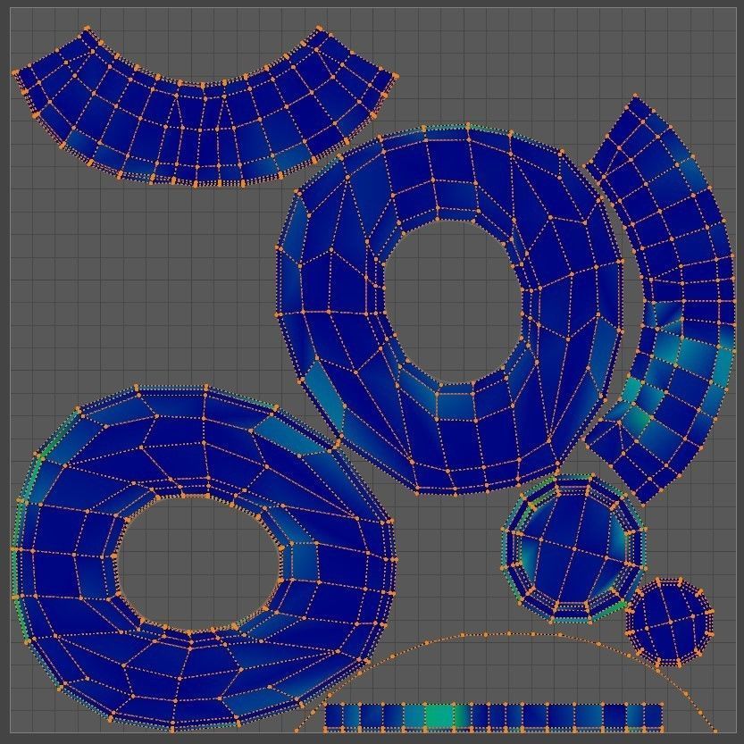 Cowboy Hat - Stylized Western Leather Hat Low-poly 3D model_6