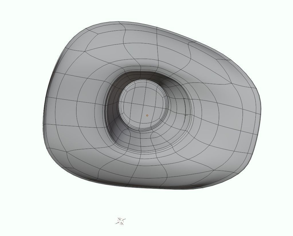 Cowboy Hat - Stylized Western Leather Hat Low-poly 3D model_5