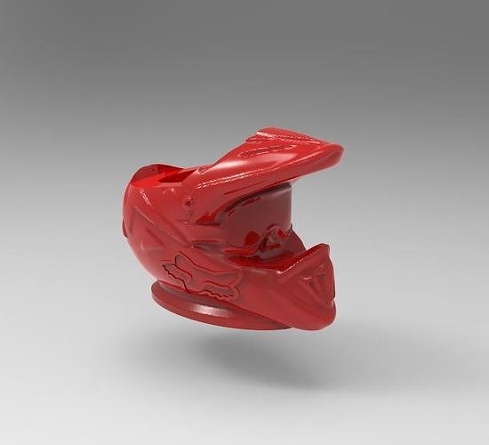 mate casco motocross fox 3D print model