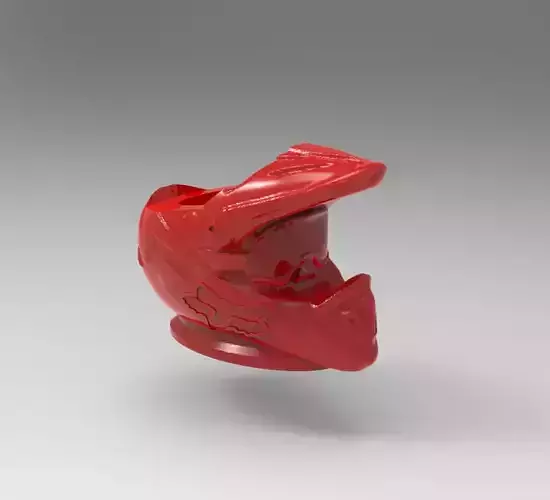 mate casco motocross fox 3D print model