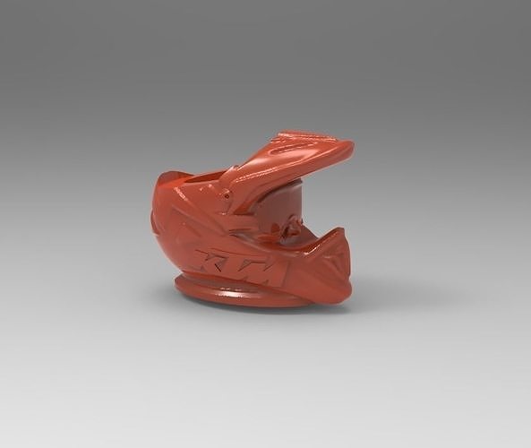 mate casco motocross ktm 3D print model