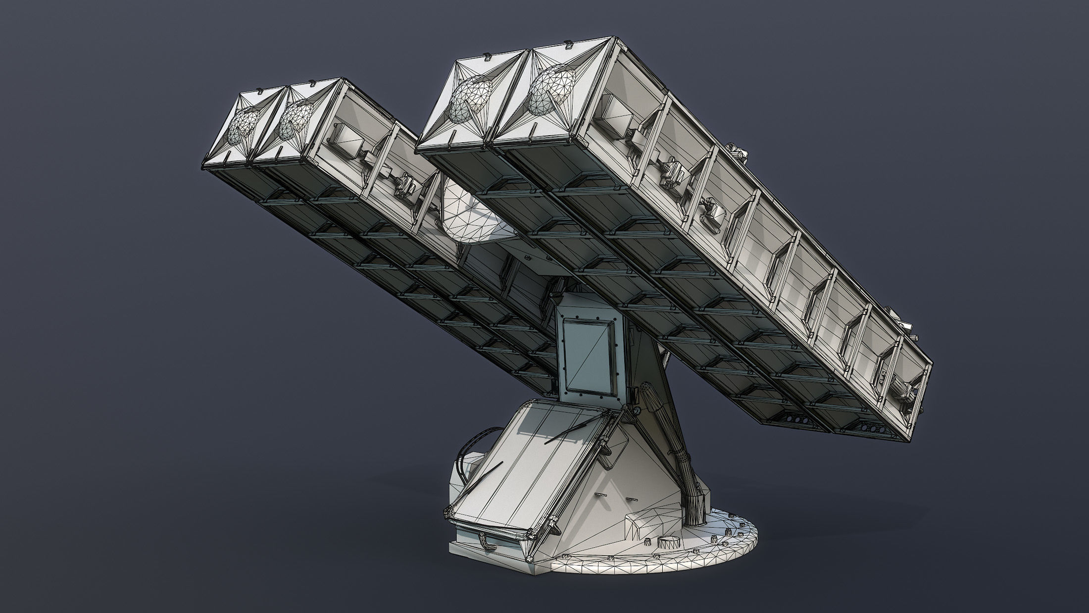 Strela-10 9K35 Missile System Low-poly 3D model_10