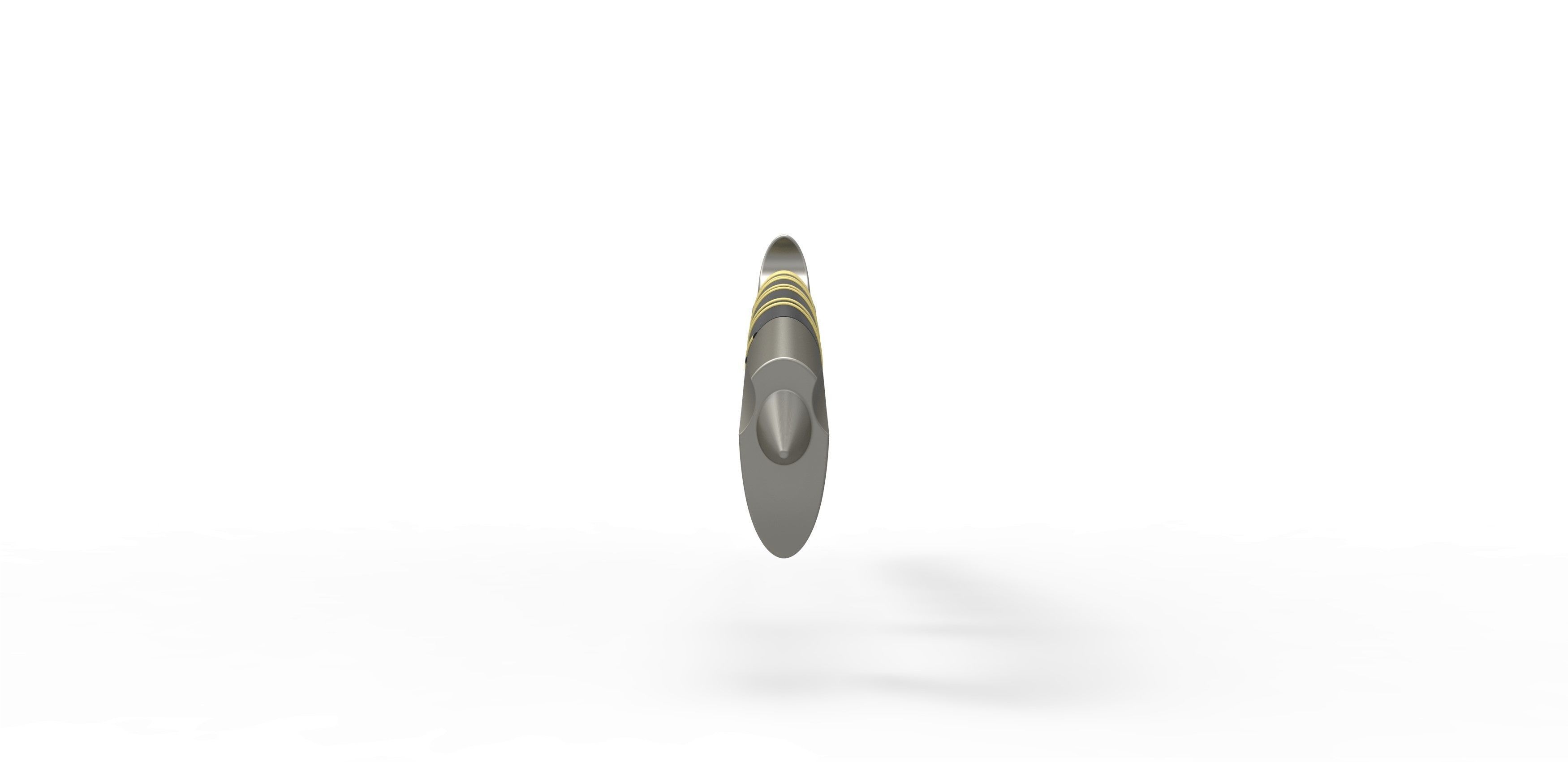 Blade of Kano from the movie Mortal Kombat 1995 3D print model_9