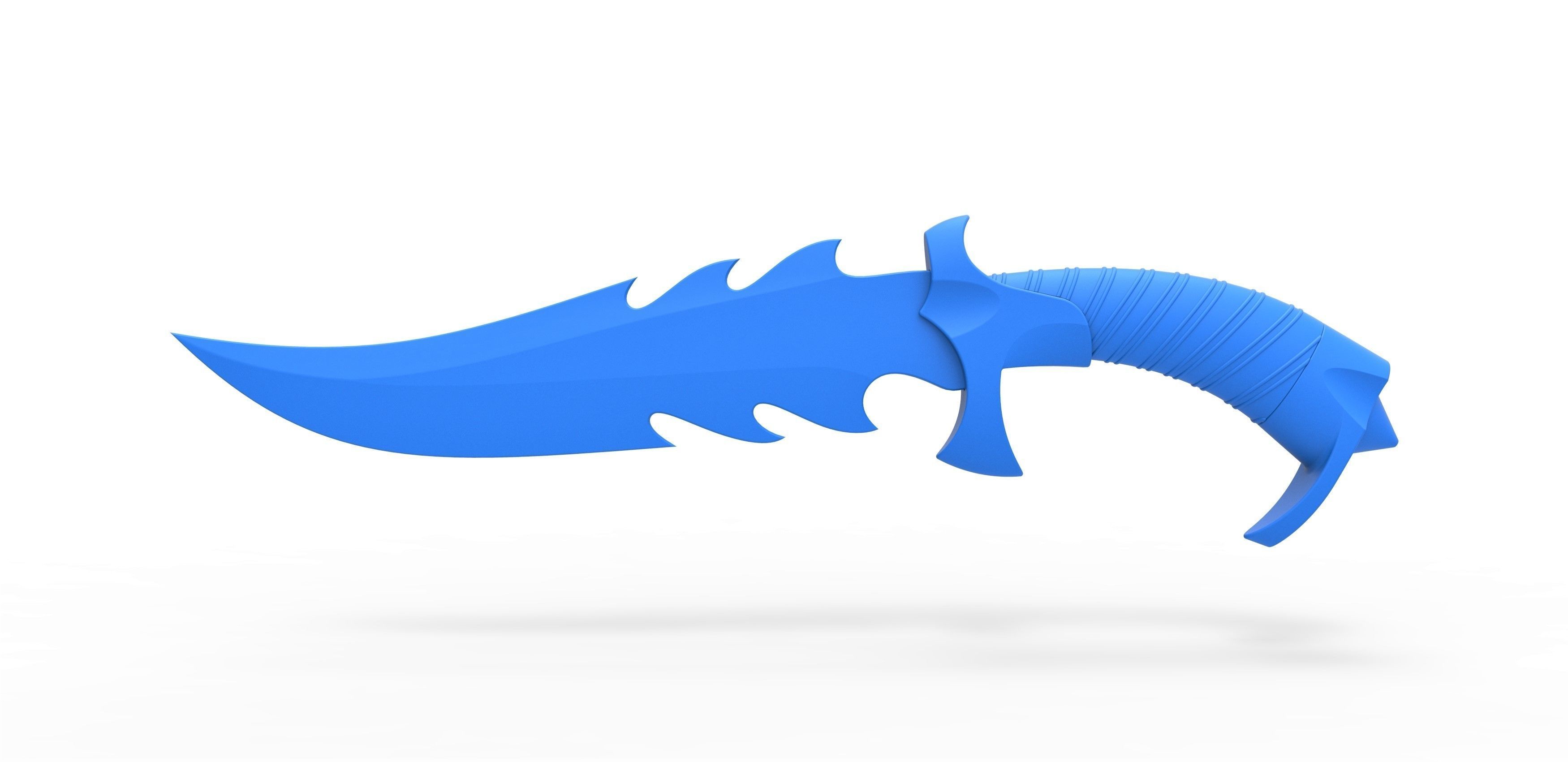 Blade of Kano from the movie Mortal Kombat 1995 3D print model_14