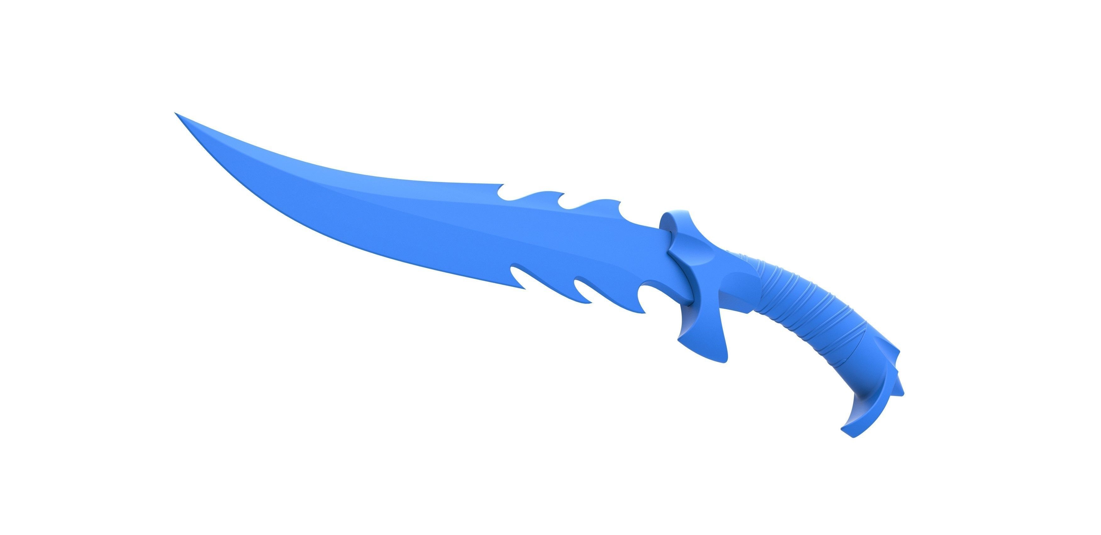 Blade of Kano from the movie Mortal Kombat 1995 3D print model_11