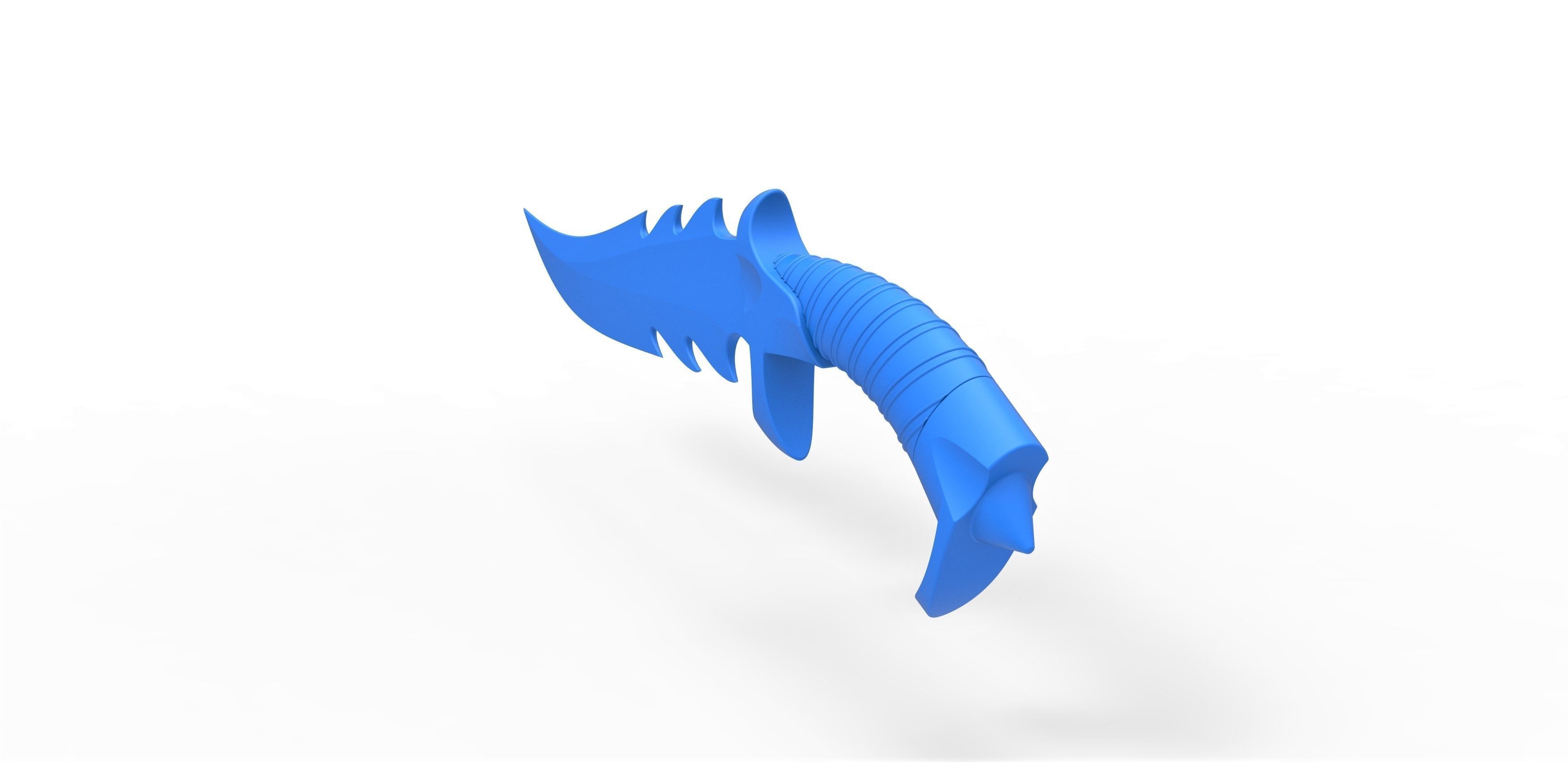 Blade of Kano from the movie Mortal Kombat 1995 3D print model_18