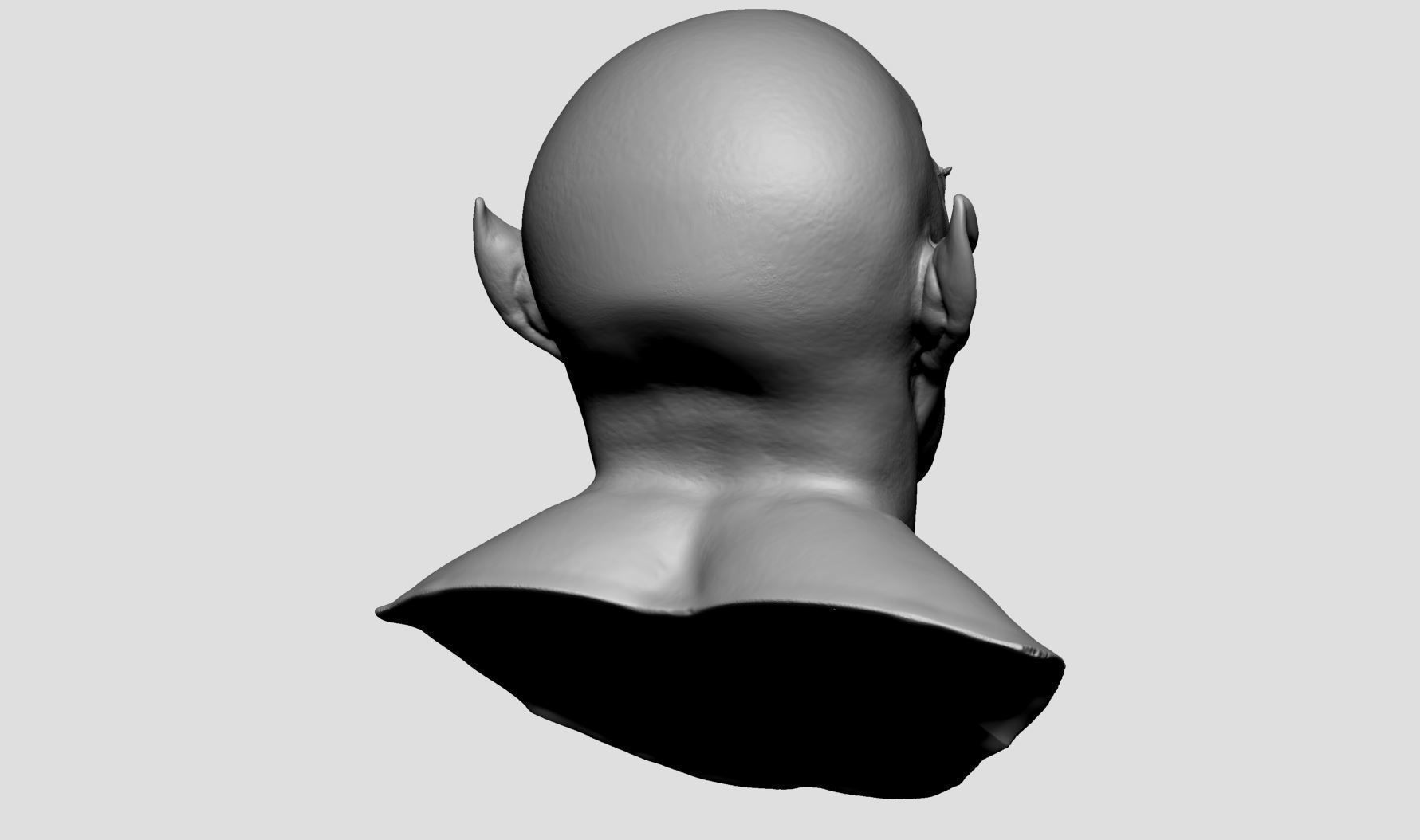Panthro Head Printable 3D print model_3