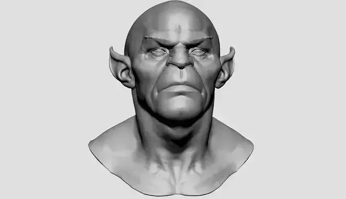 Panthro Head Printable 3D print model