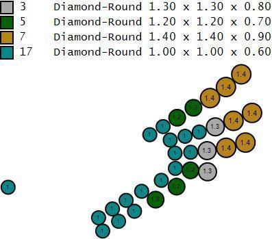 Hummingbird Gold Pendant Silver Gold  Print 3D print model_7